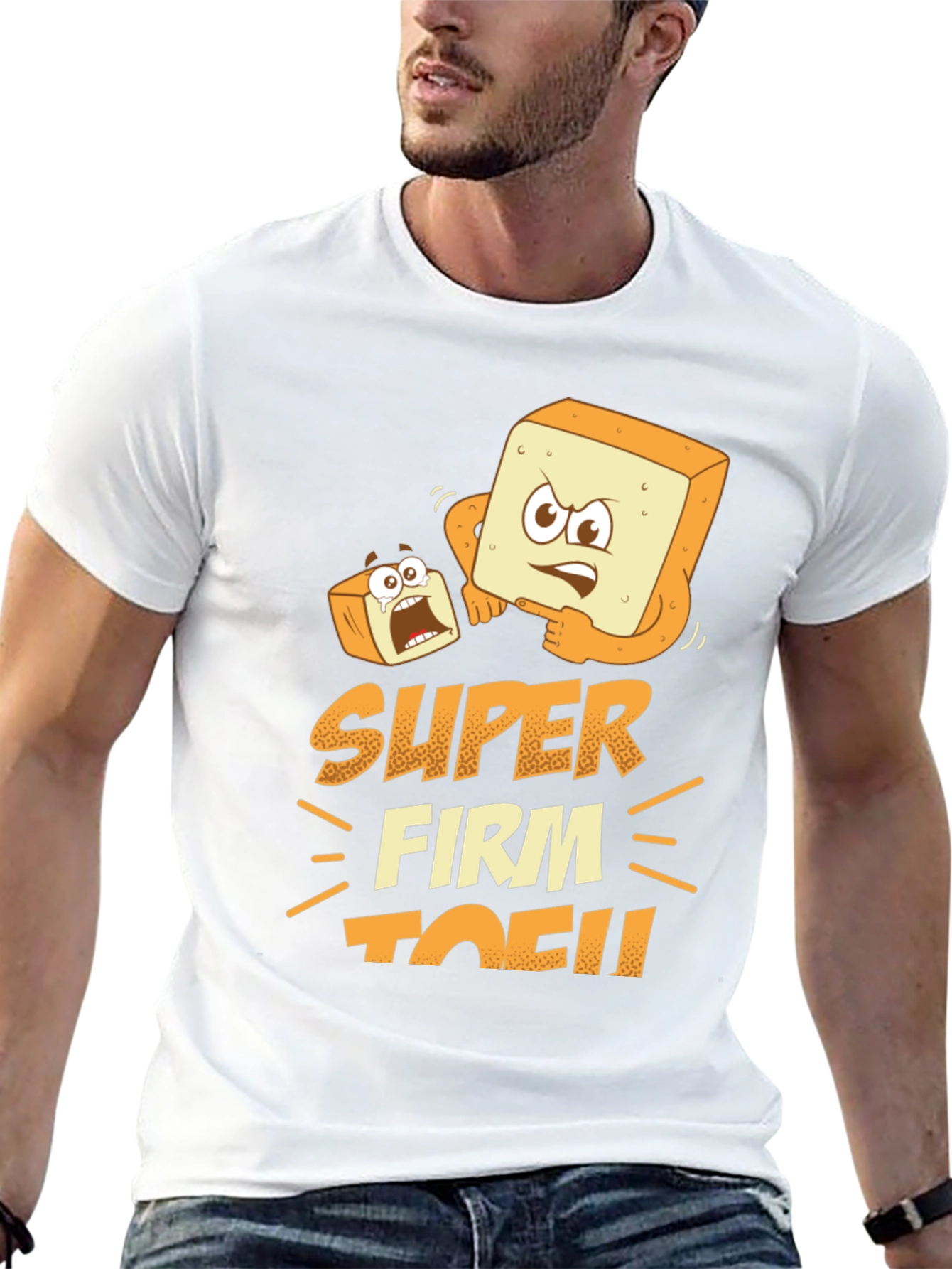 Super Firm Tofu Graphic T-Shirt