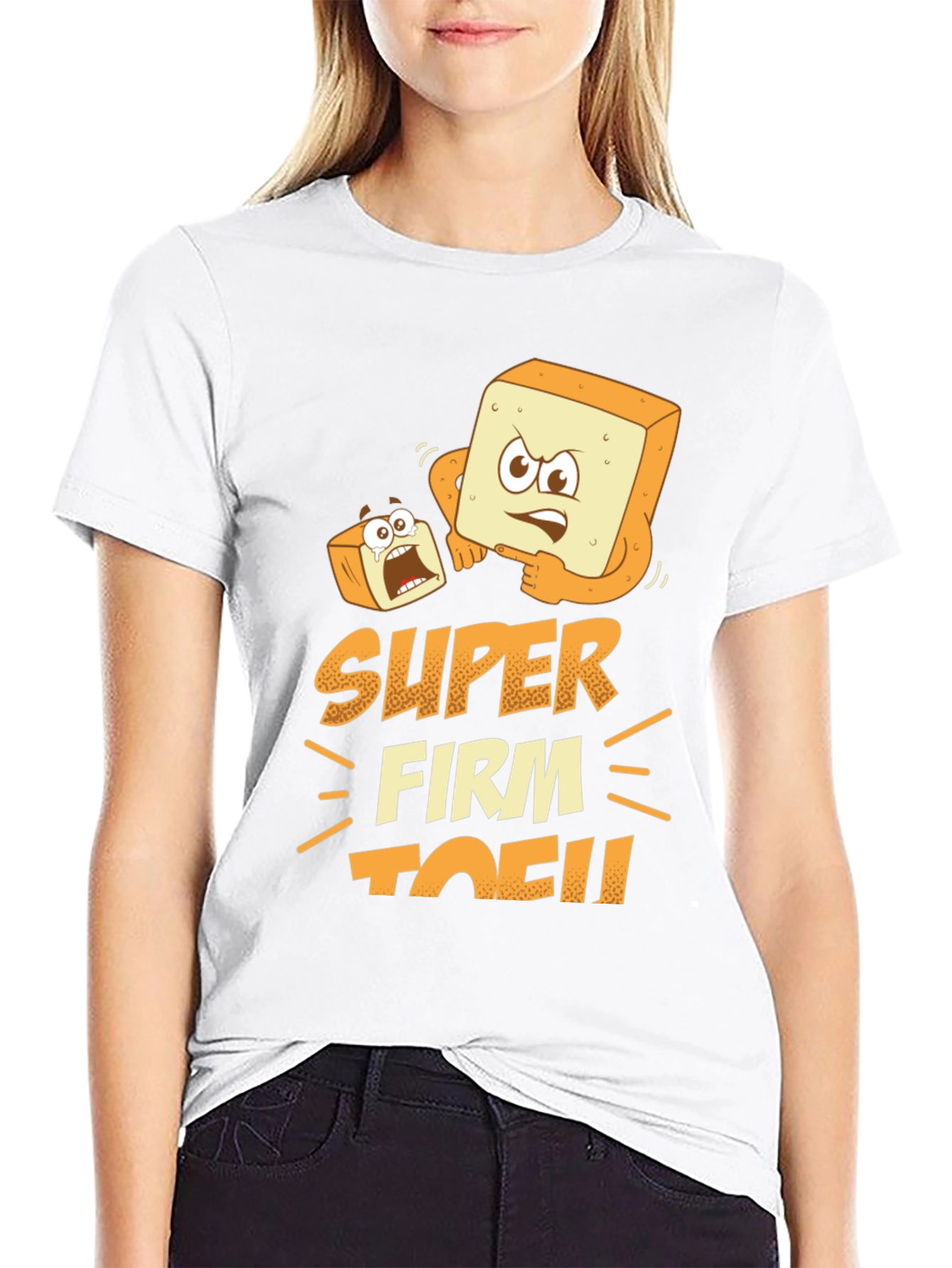 Super Firm Tofu Graphic T-Shirt