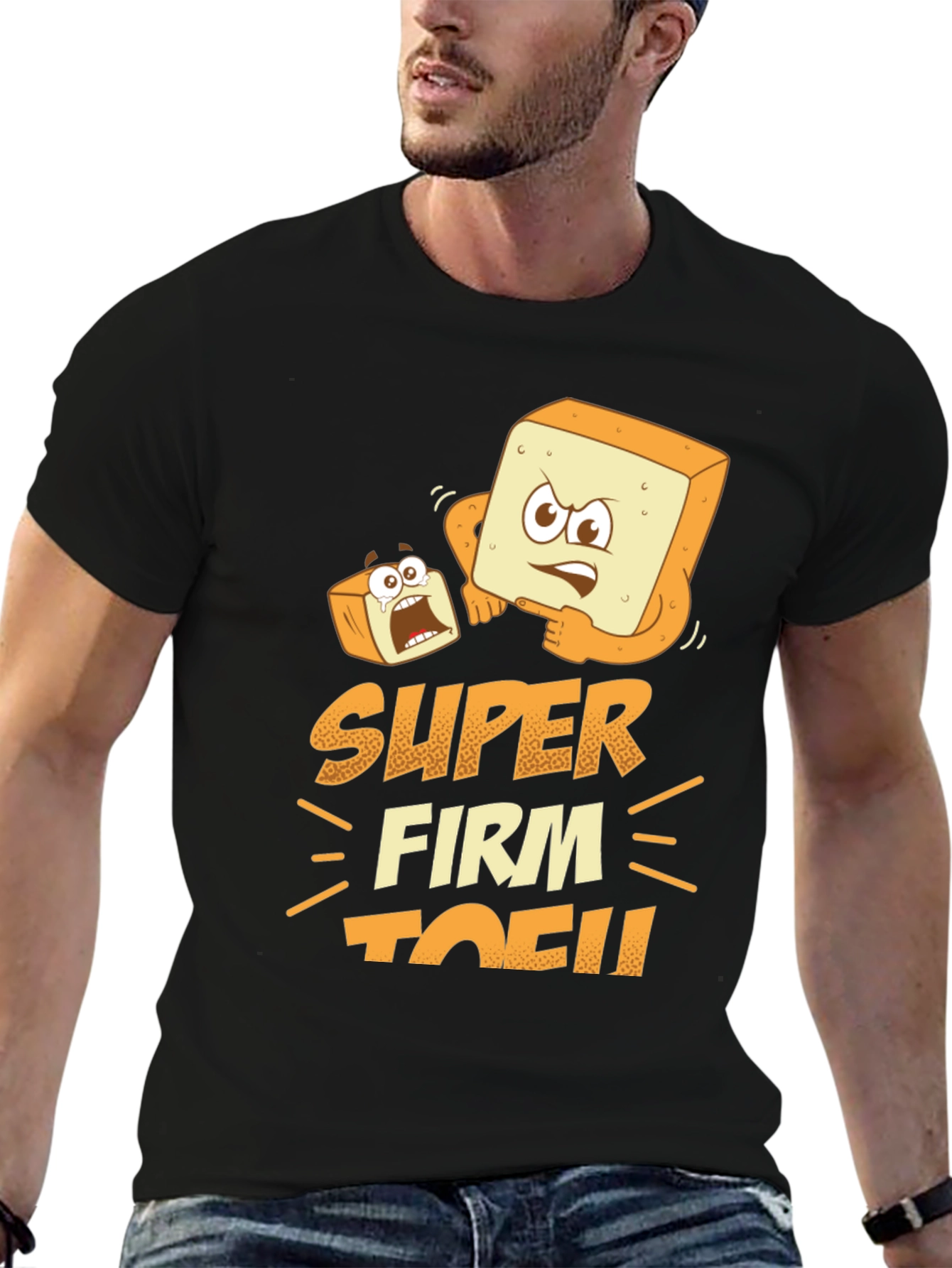 Super Firm Tofu Graphic T-Shirt