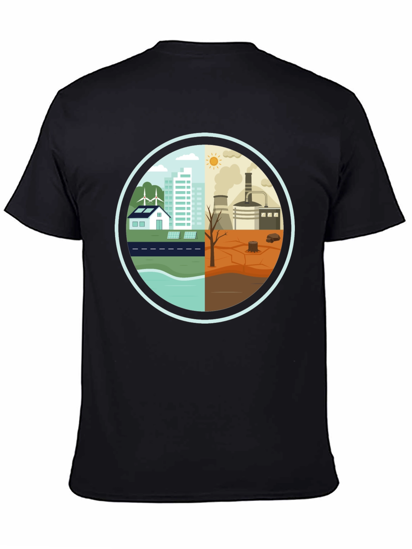 Eco-Friendly Climate Change T-Shirt