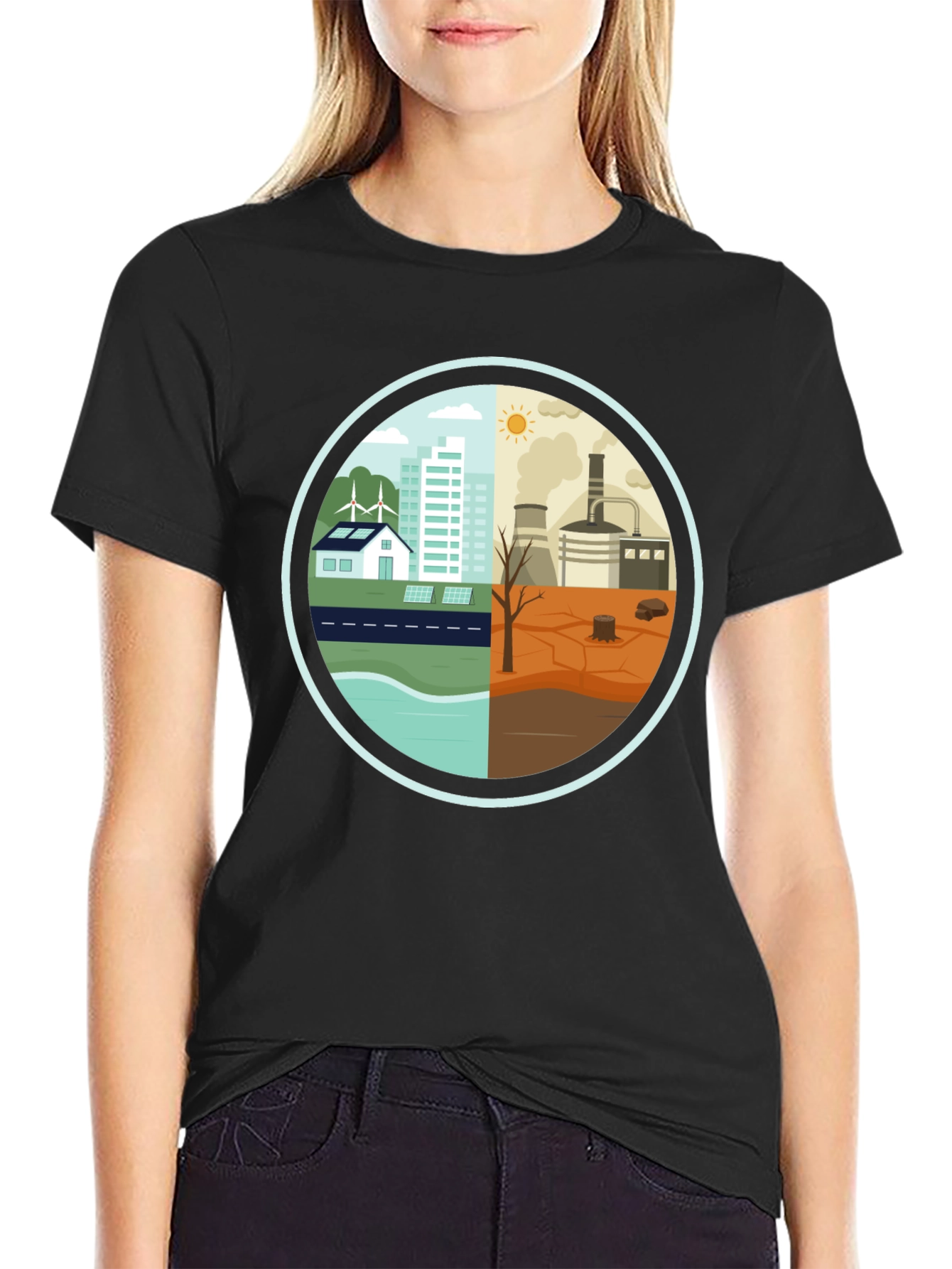 Eco-Friendly Climate Change T-Shirt