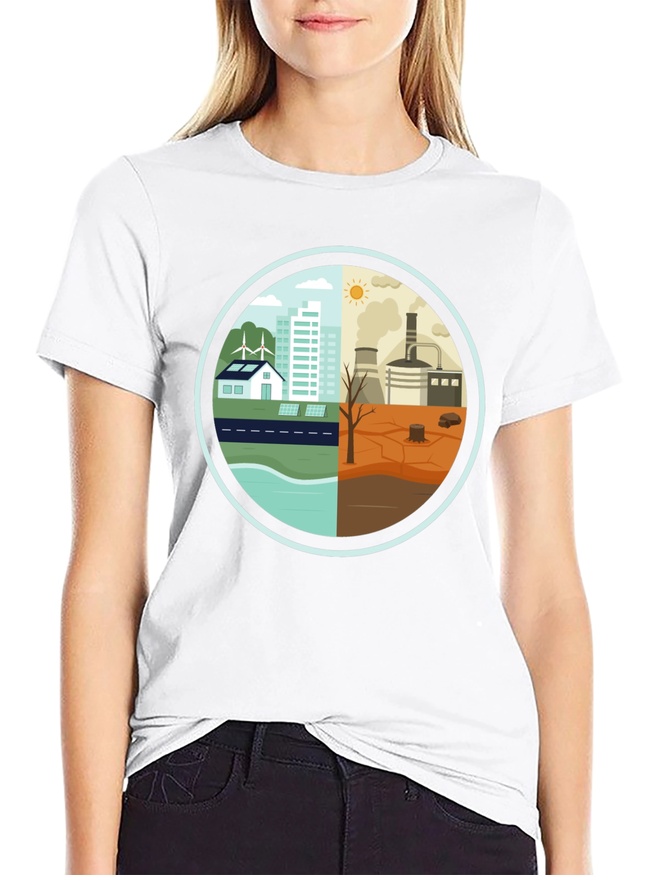 Eco-Friendly Climate Change T-Shirt