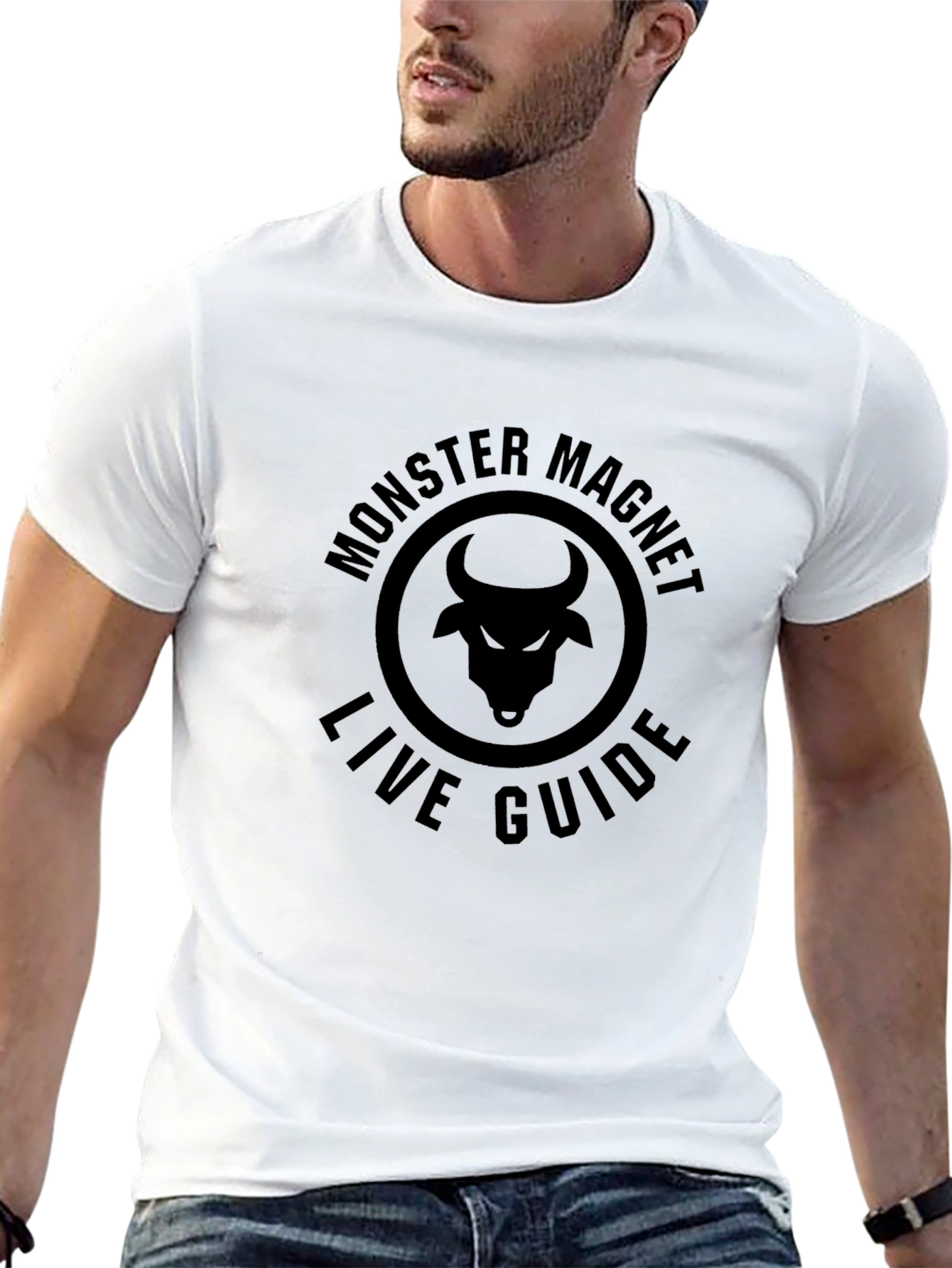 Monster Magnet Live Guide Black T-Shirt