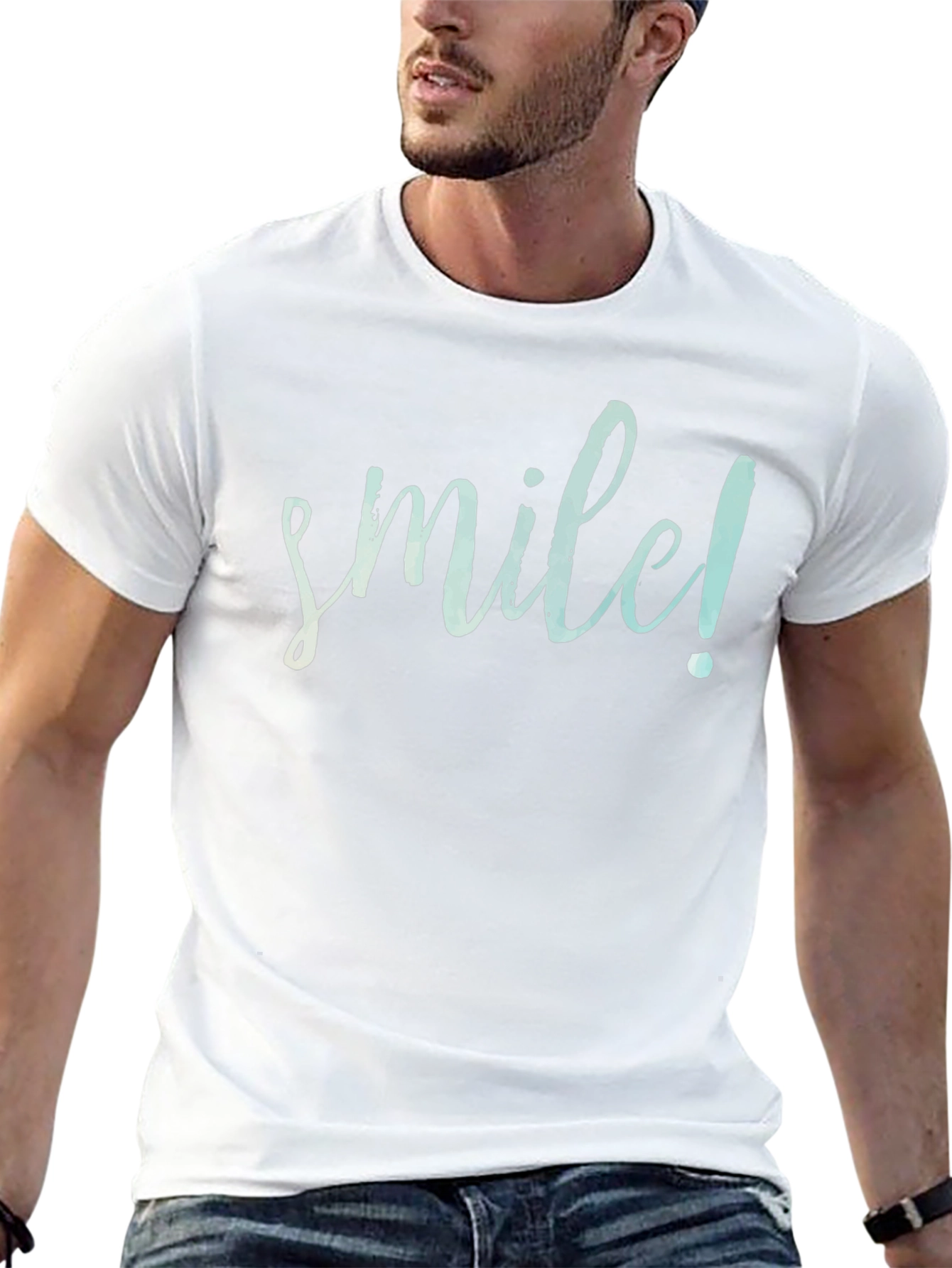 Smile T-Shirt - Classic Black Tee