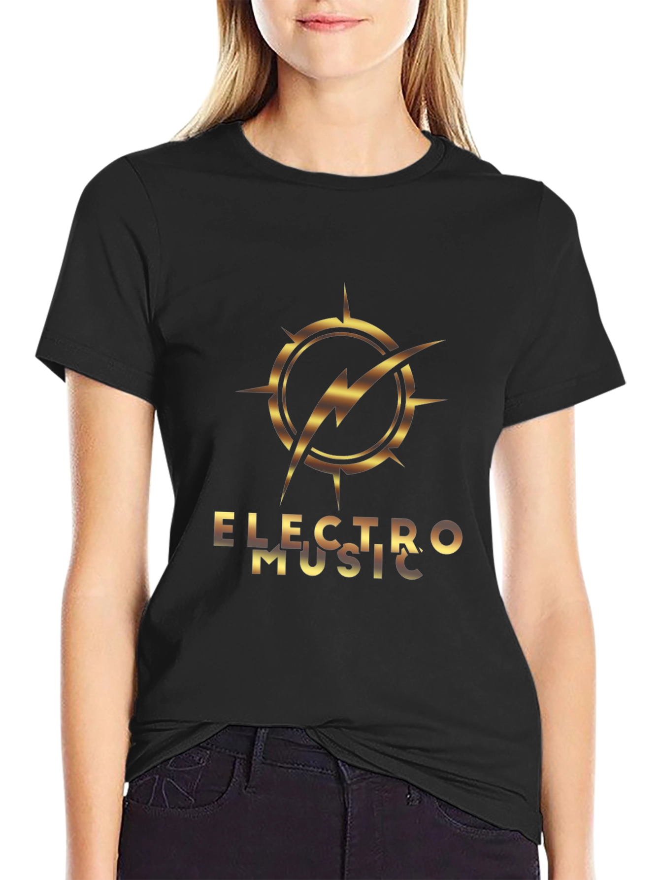 Electro Music Black T-Shirt