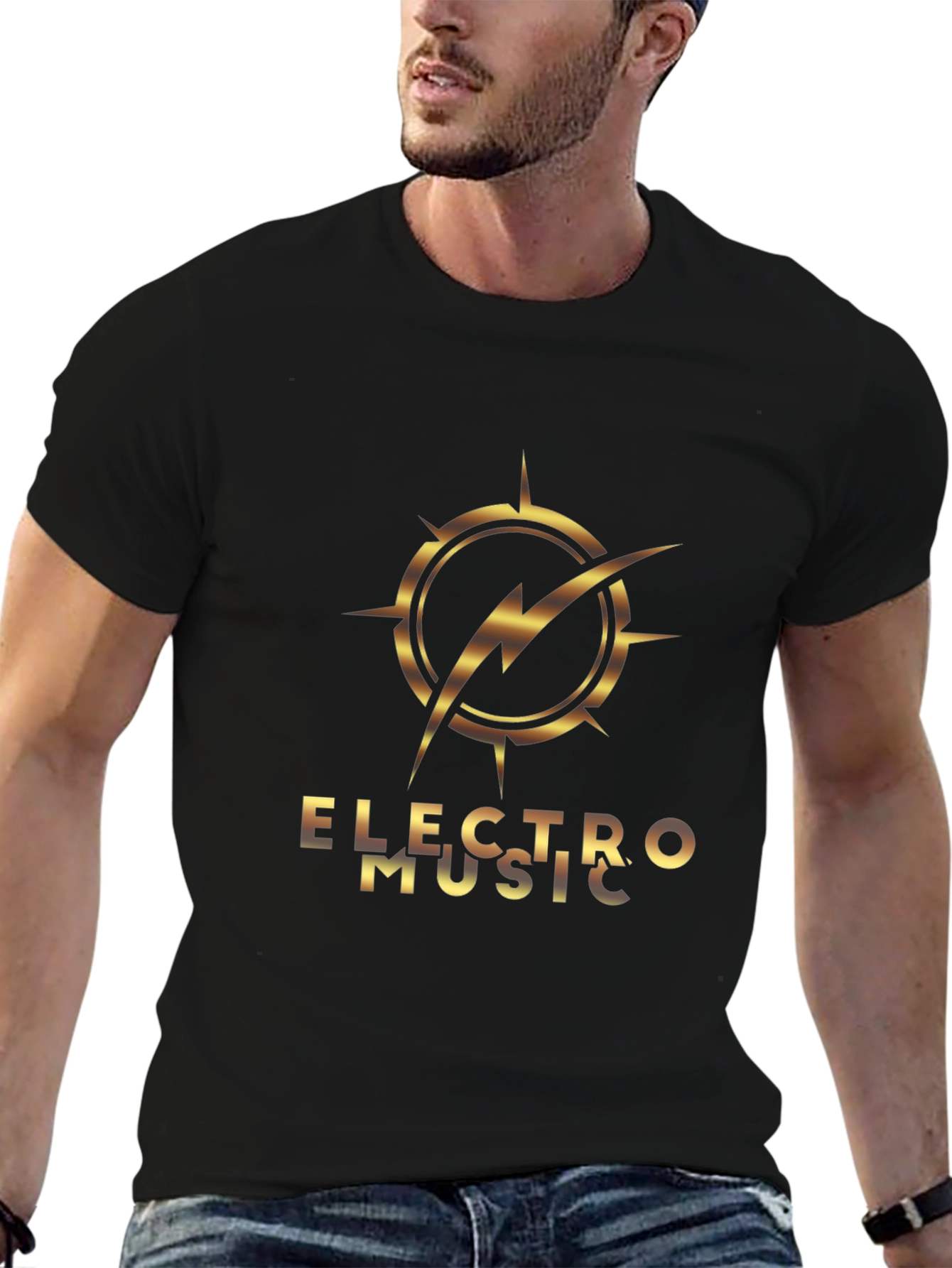 Electro Music Black T-Shirt
