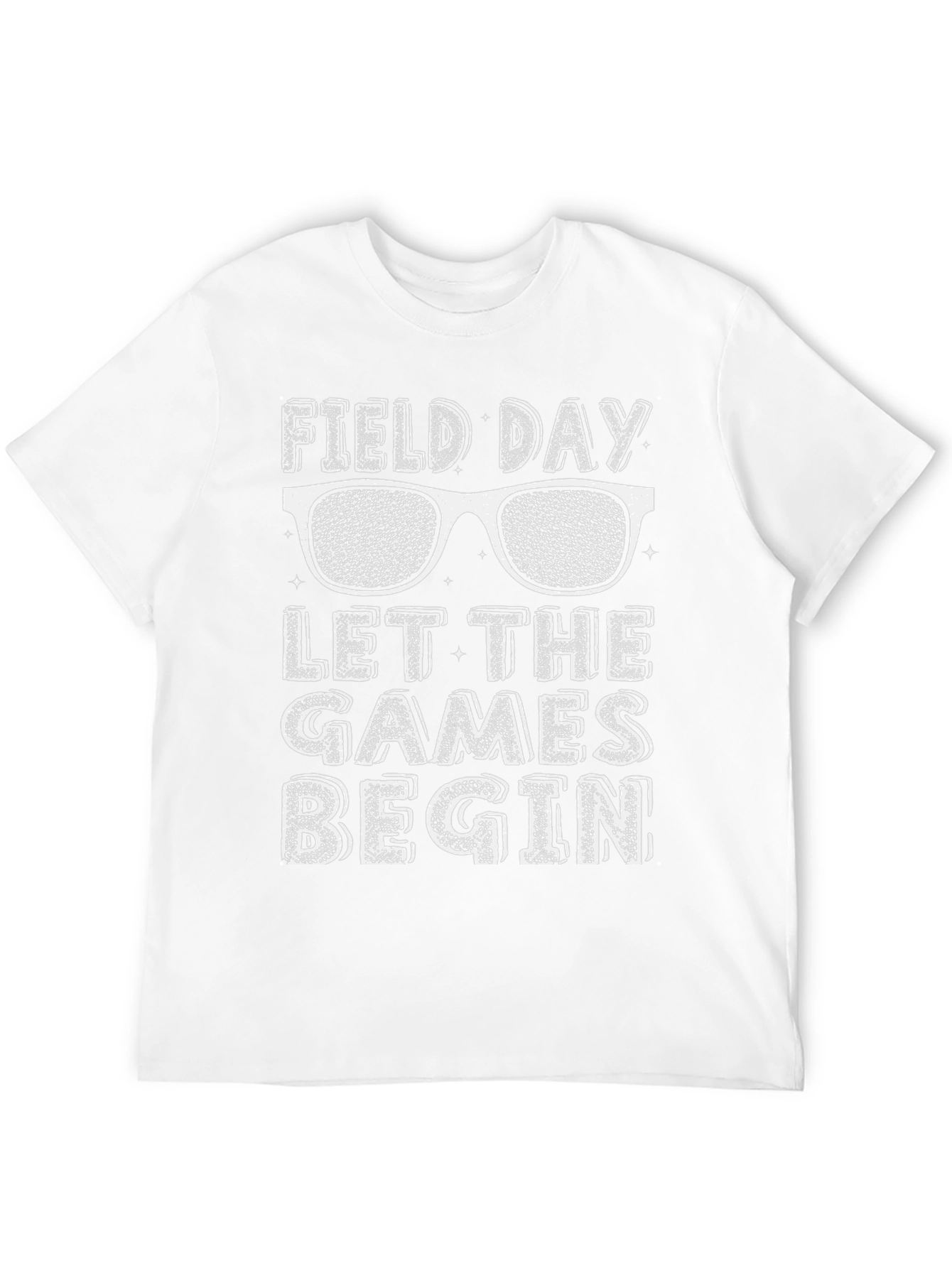Field Day Let The Games Begin Black T-Shirt