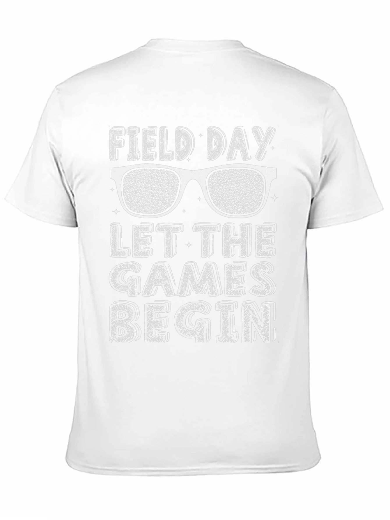Field Day Let The Games Begin Black T-Shirt