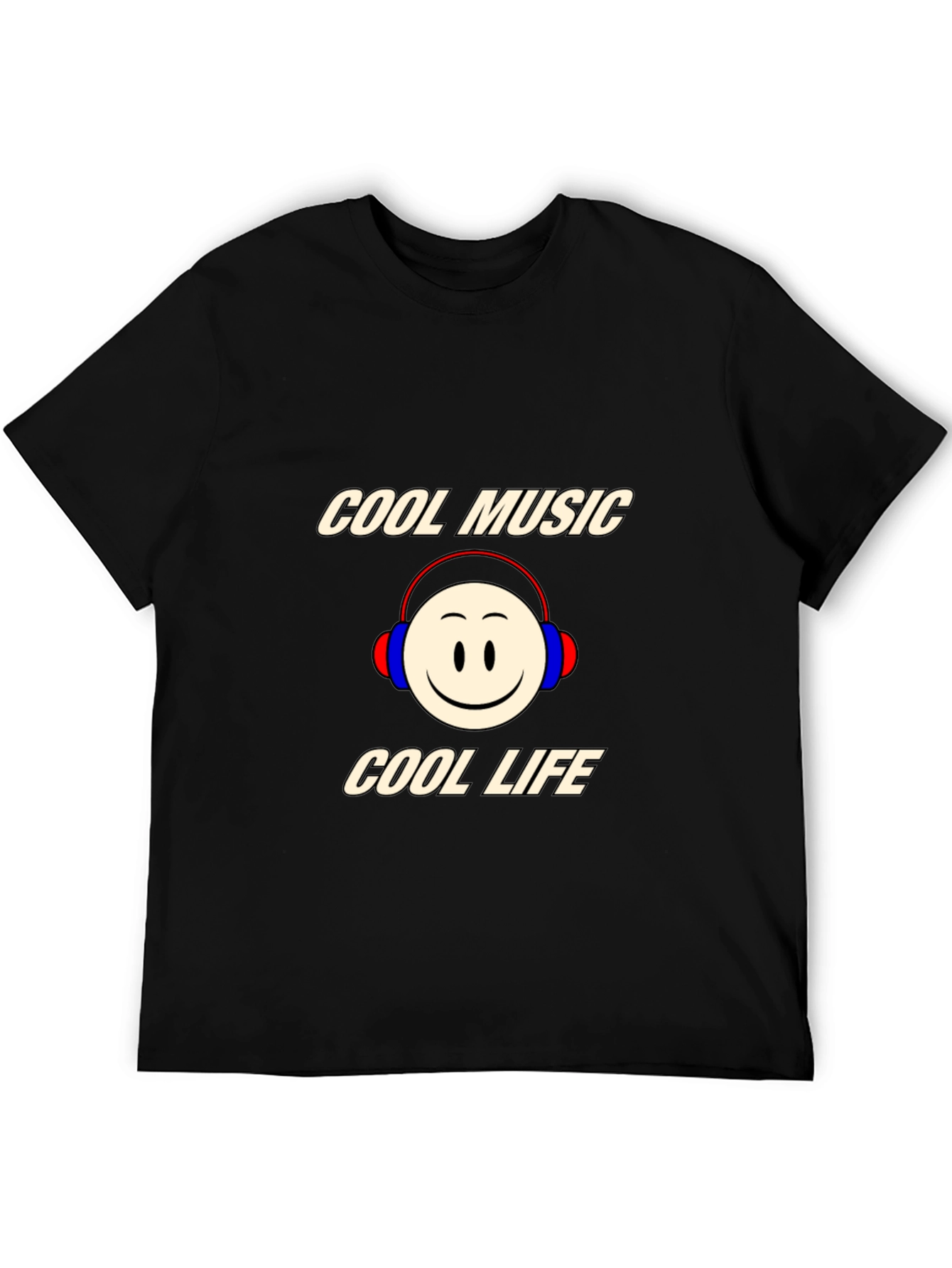 Cool Music Cool Life Graphic Tee