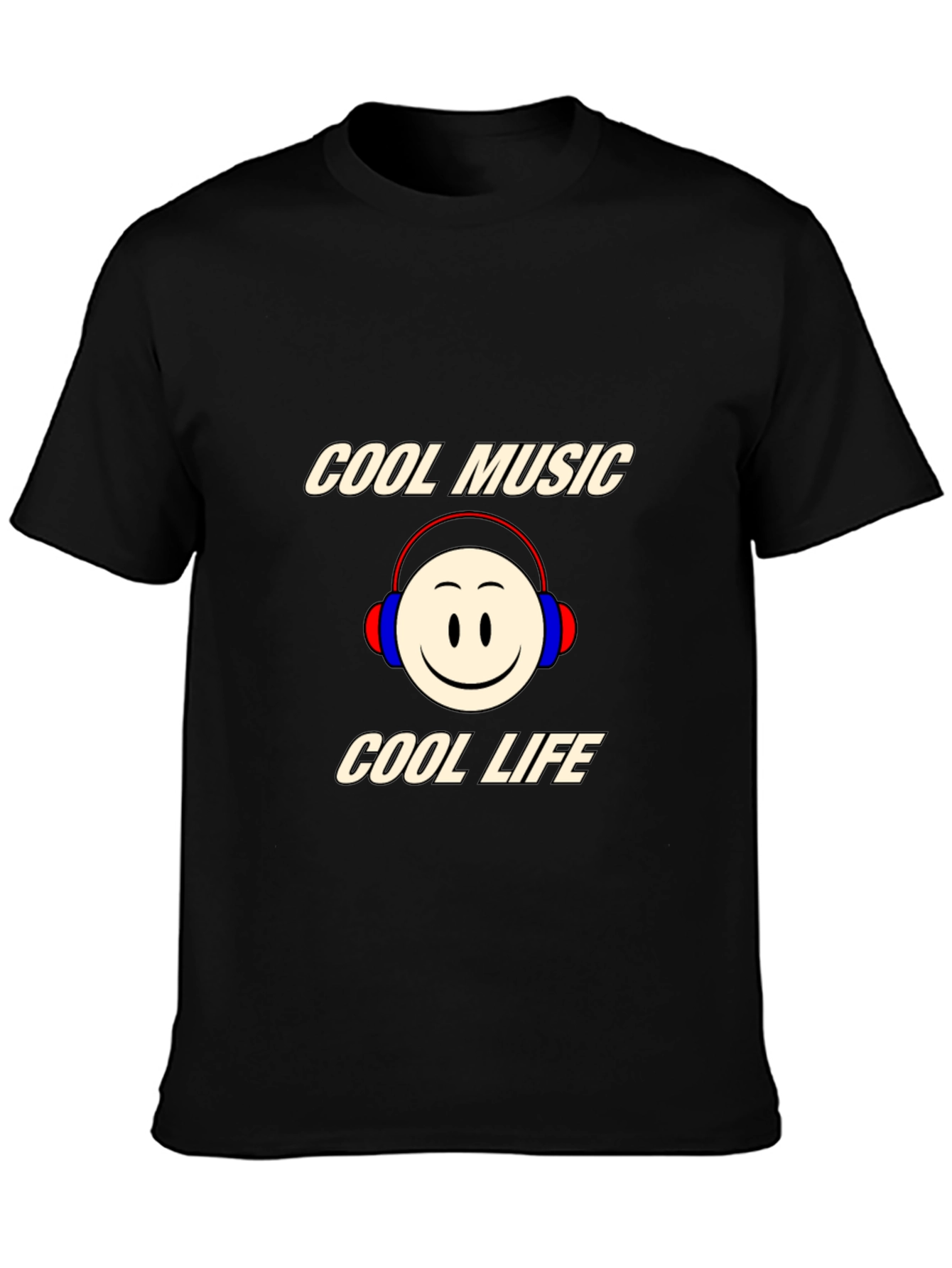Cool Music Cool Life Graphic Tee