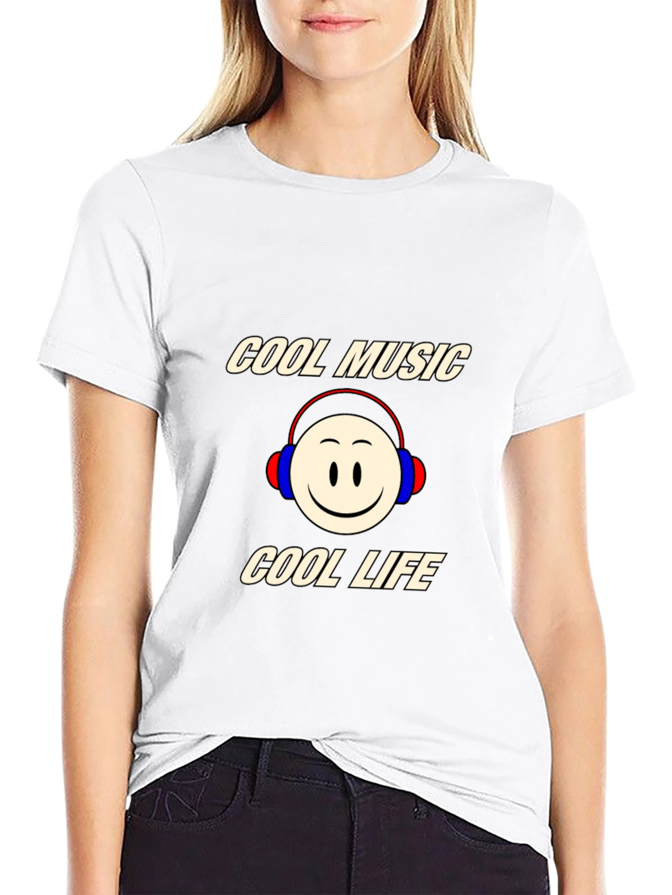 Cool Music Cool Life Graphic Tee
