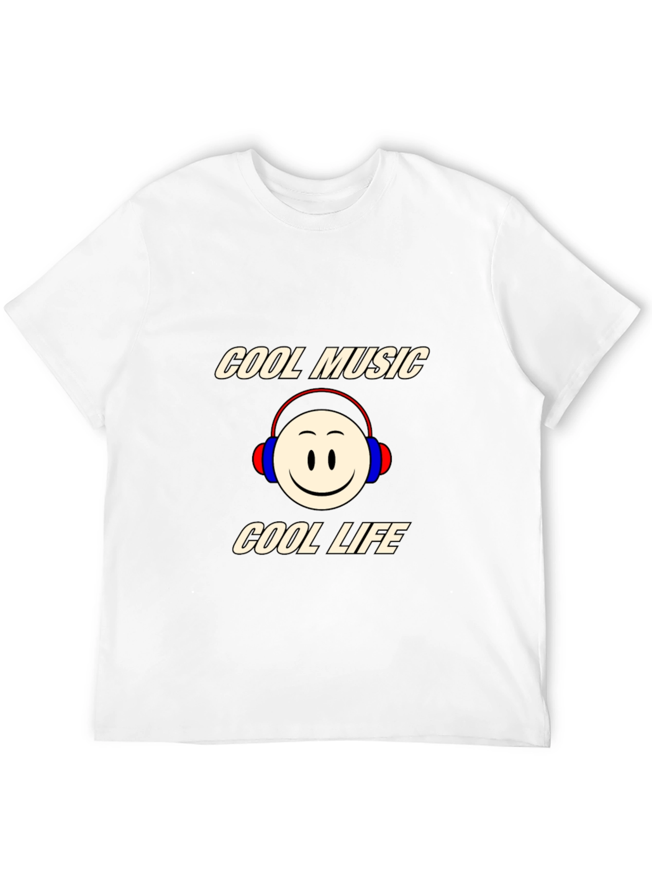 Cool Music Cool Life Graphic Tee