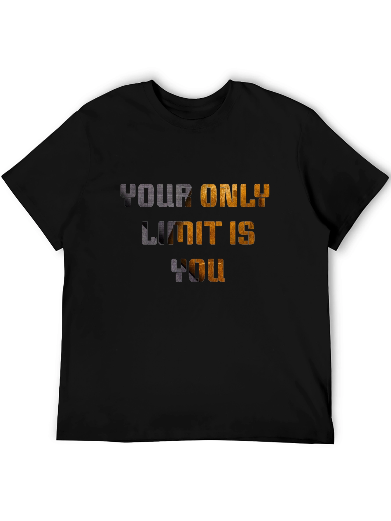 Inspirational Graphic T-Shirt - Your Only Limit is You