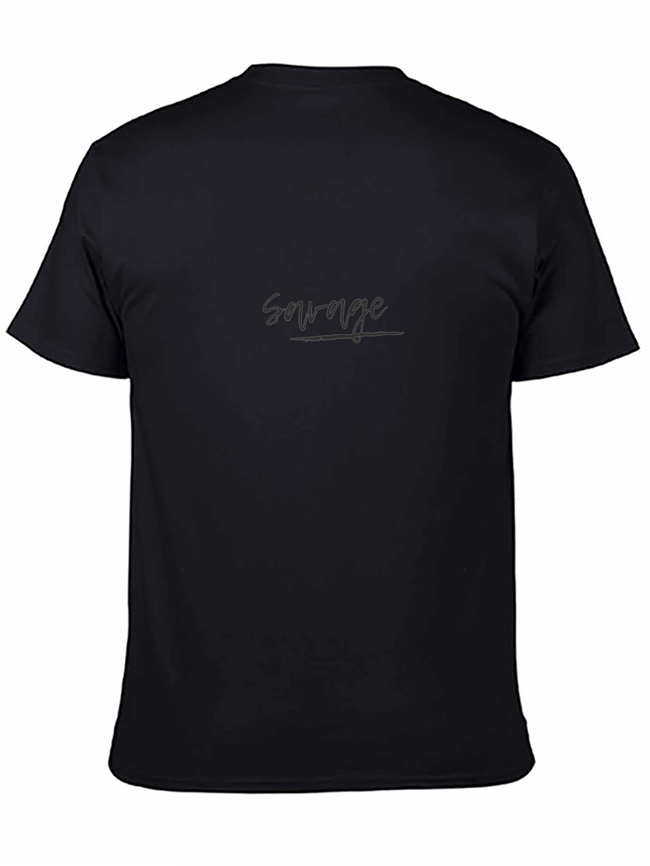 Savage Graphic Print Crew Neck T-Shirt