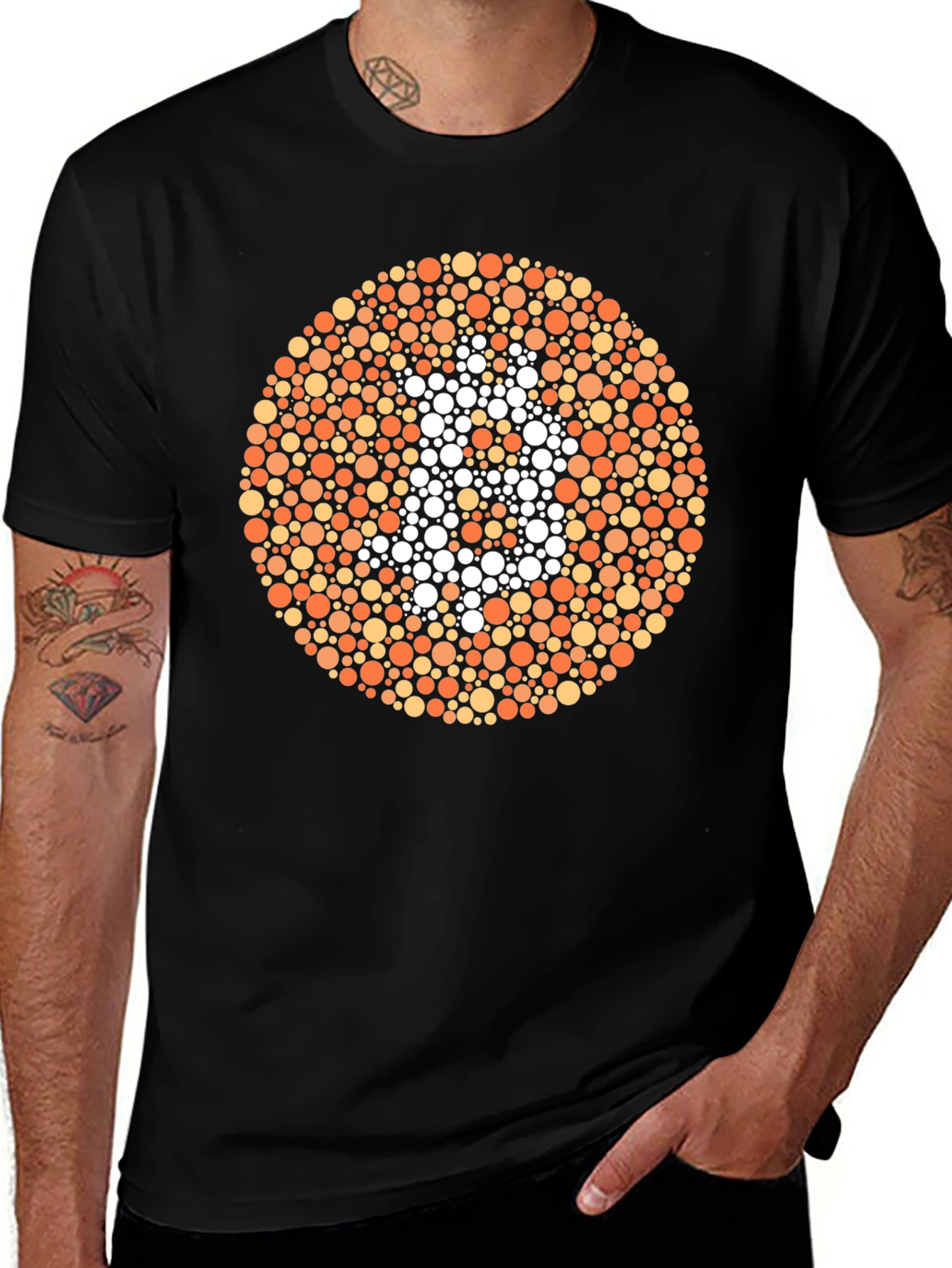 Bitcoin Colorblindness Test T-Shirt