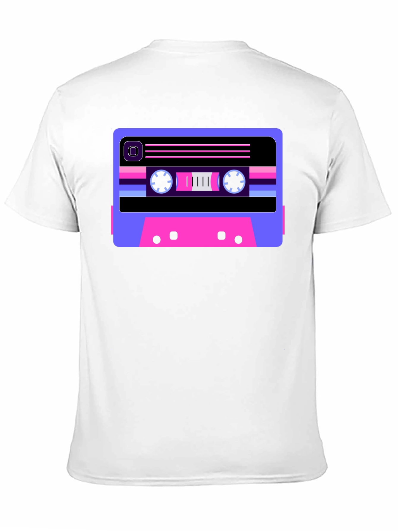 Retro Cassette Tape Graphic T-Shirt