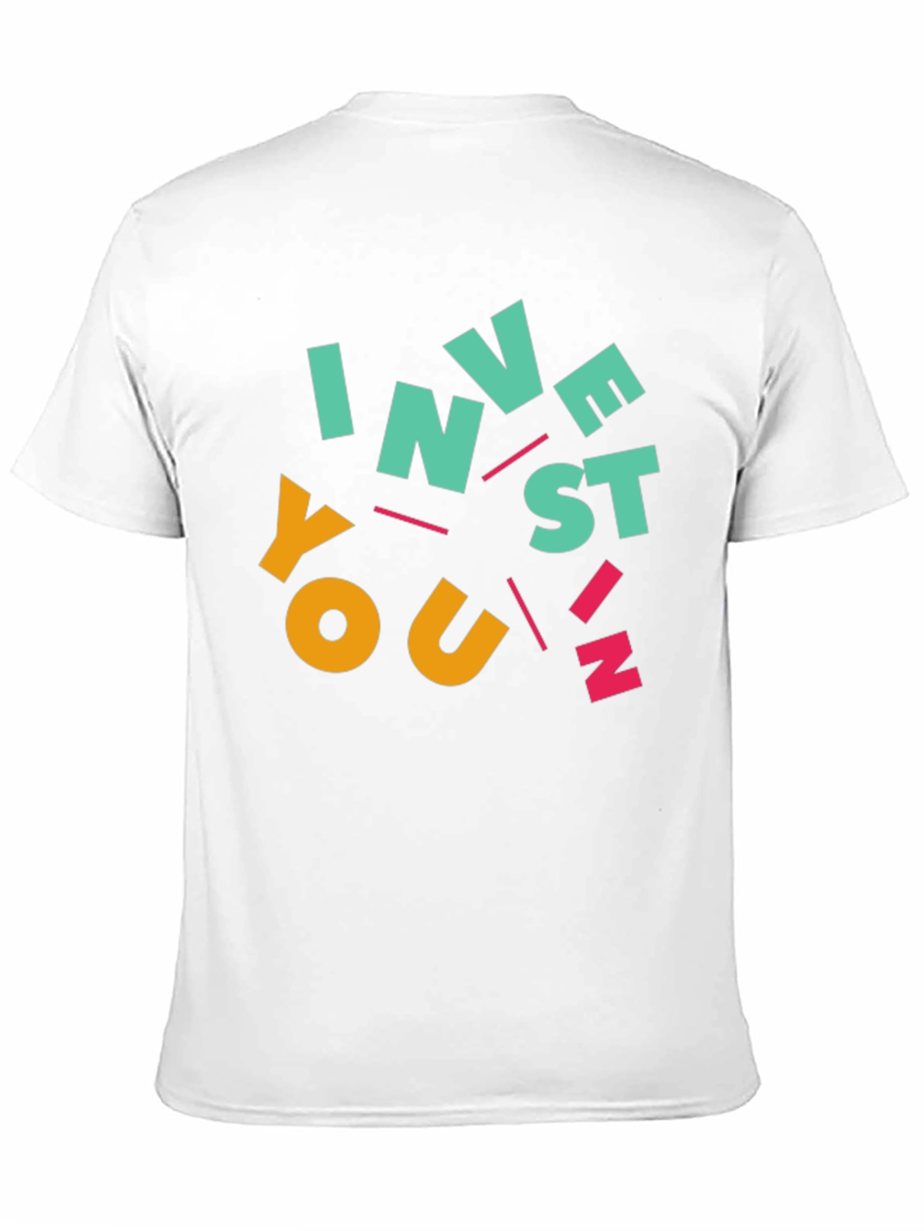 Invest In You Graphic Tee - Black Cotton T-Shirt