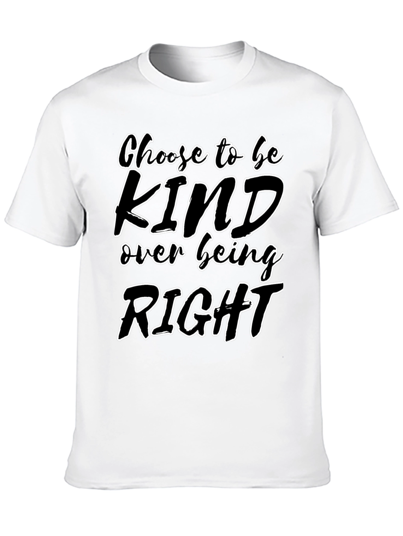 Choose to be Kind Graphic T-Shirt - Black