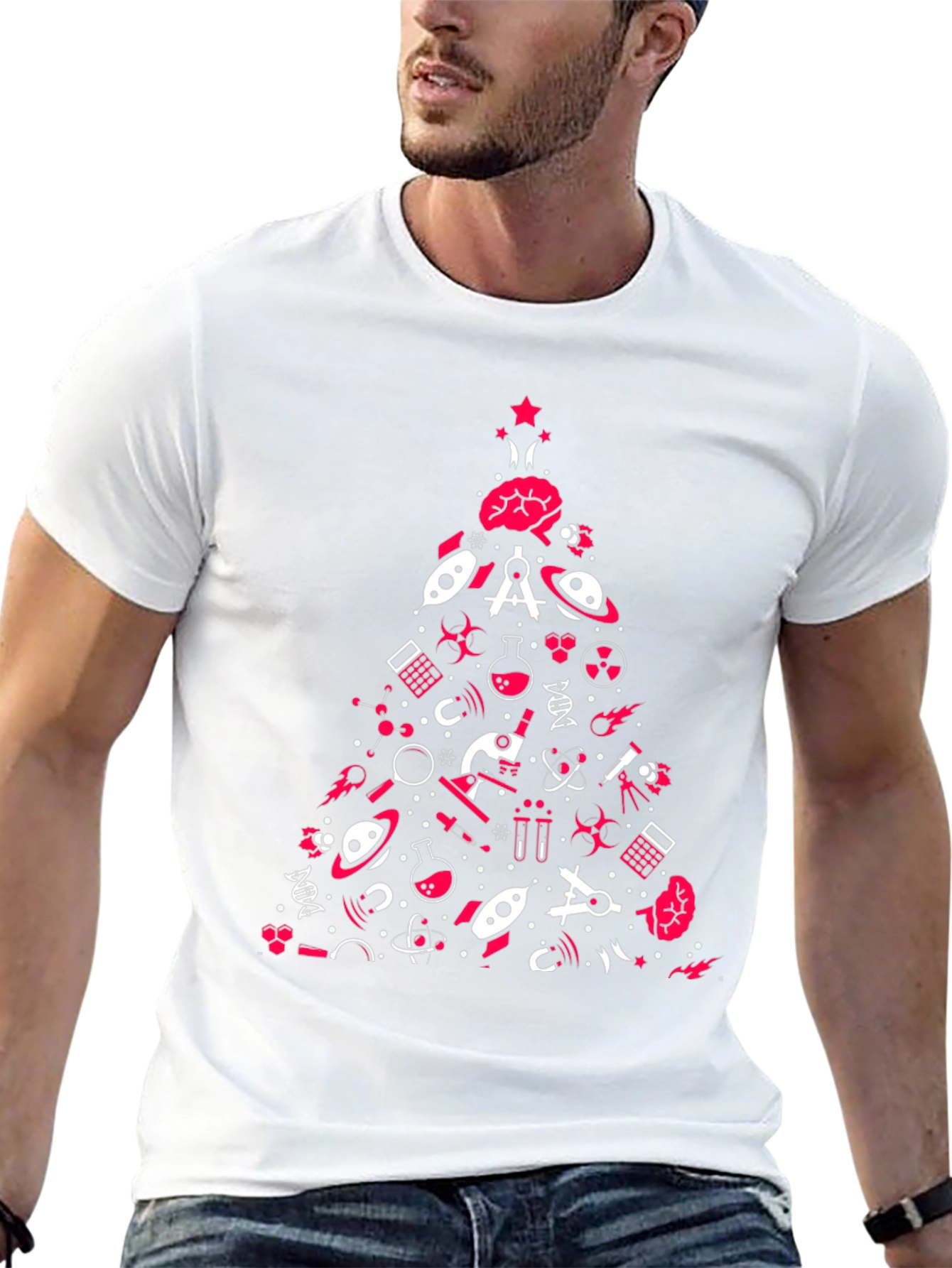 Science Christmas T-Shirt - Holiday Geek Style