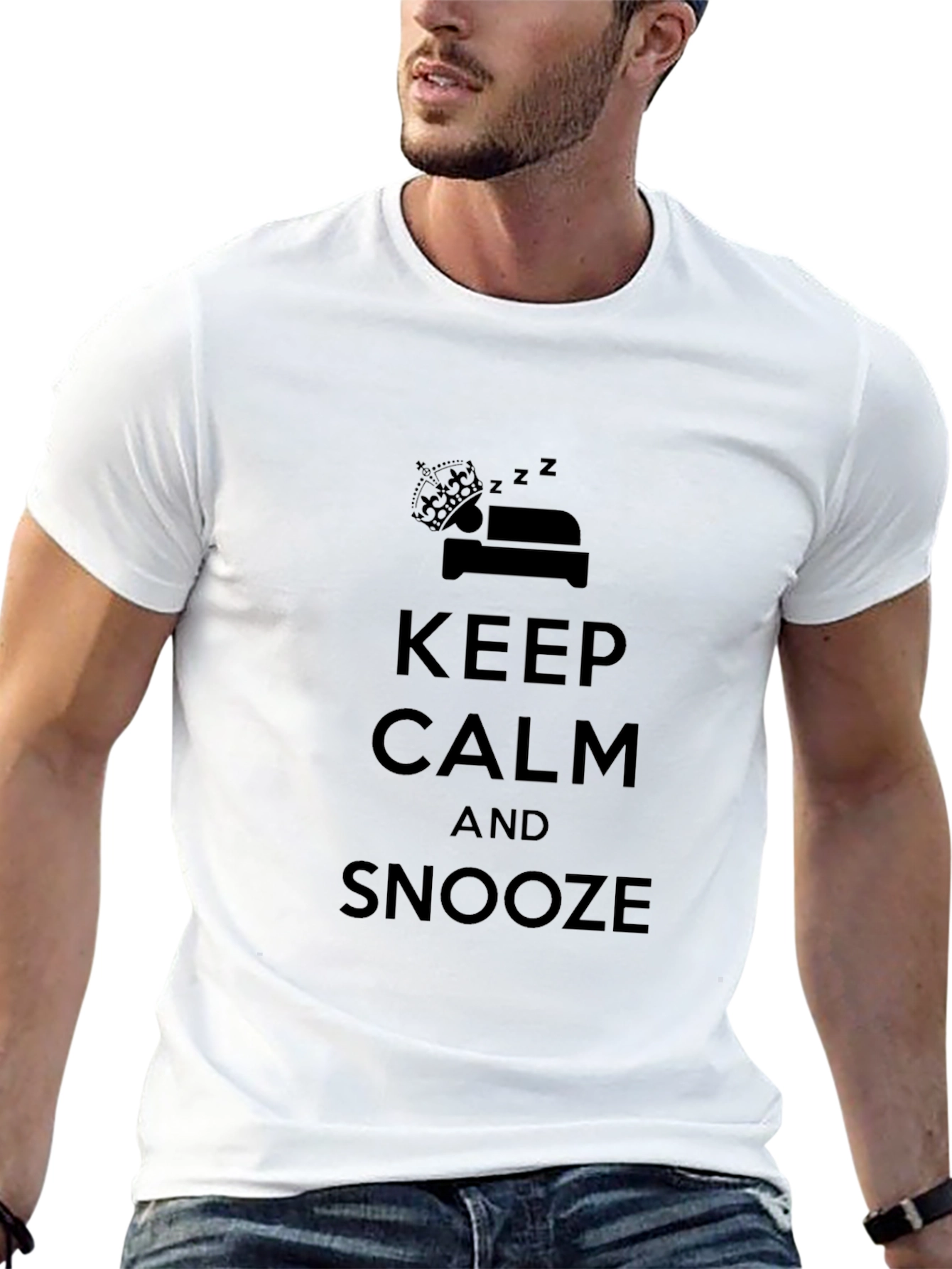 Keep Calm and Snooze T-Shirt