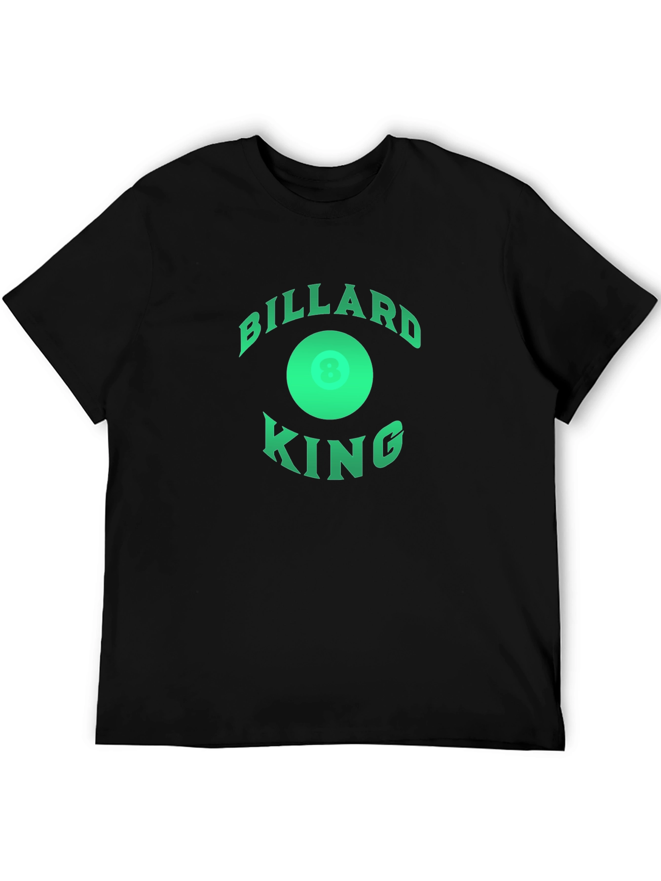 Billiard King T-Shirt - 8 Ball Design
