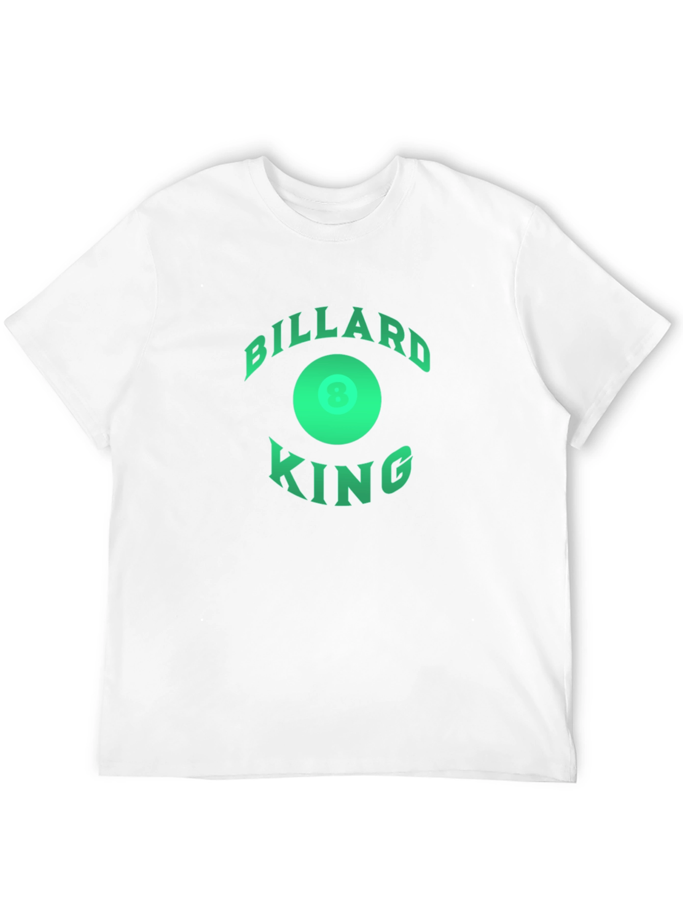 Billiard King T-Shirt - 8 Ball Design
