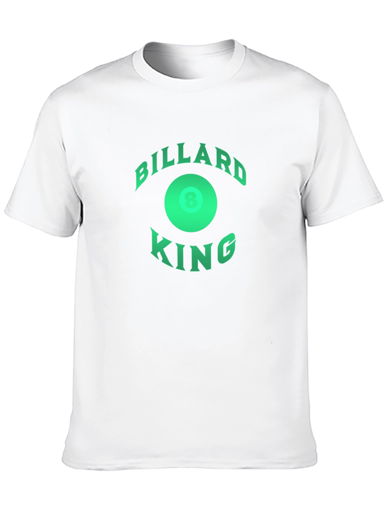 Billiard King T-Shirt - 8 Ball Design