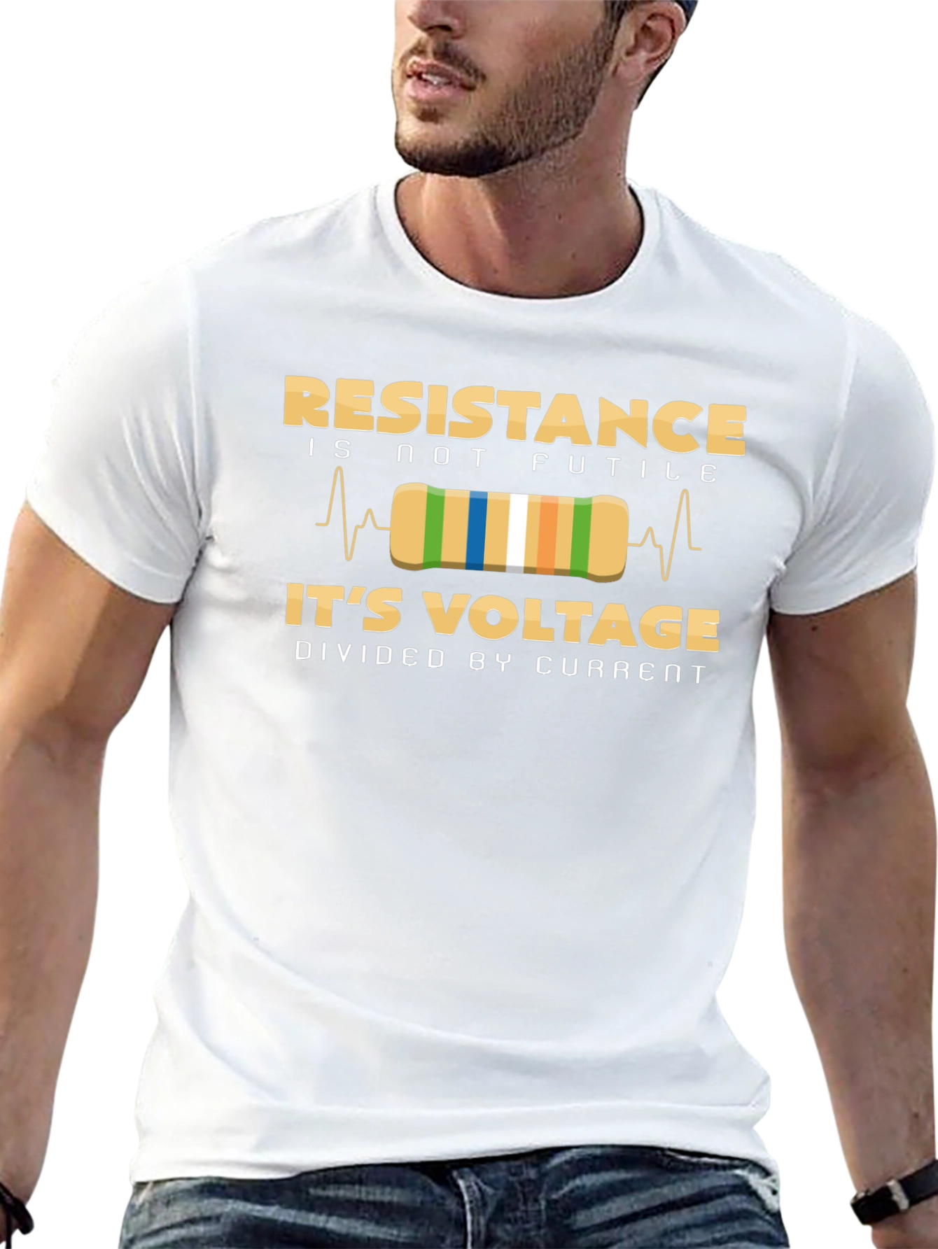 Resistance Is Not Futile Ohms Law T-Shirt