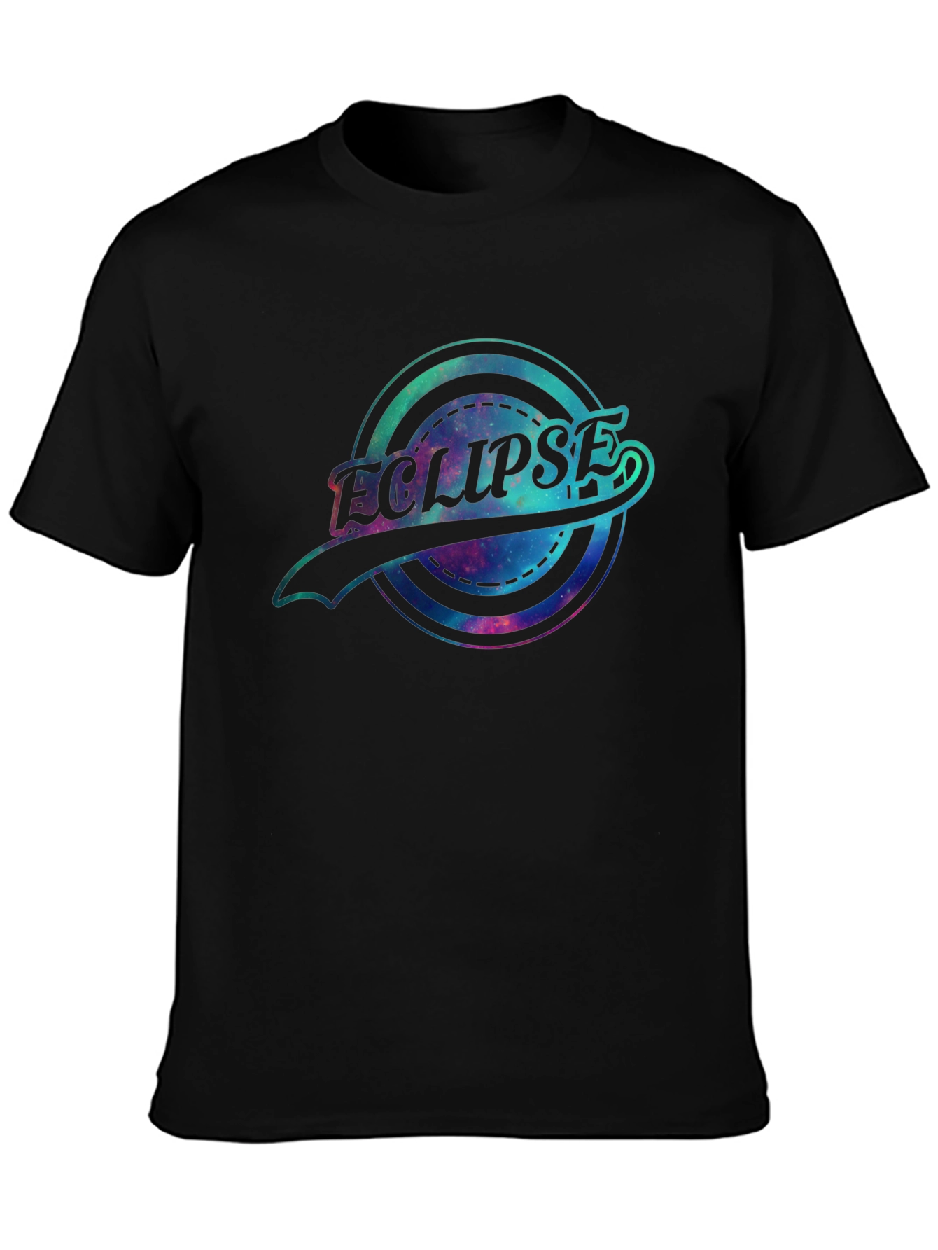 Eclipse Graphic T-Shirt - Galaxy Design