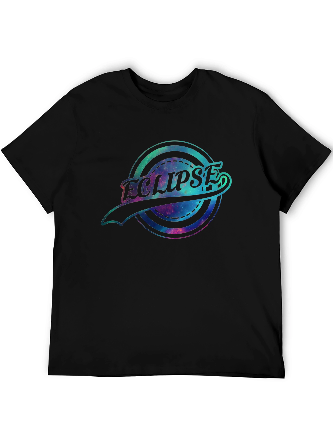 Eclipse Graphic T-Shirt - Galaxy Design