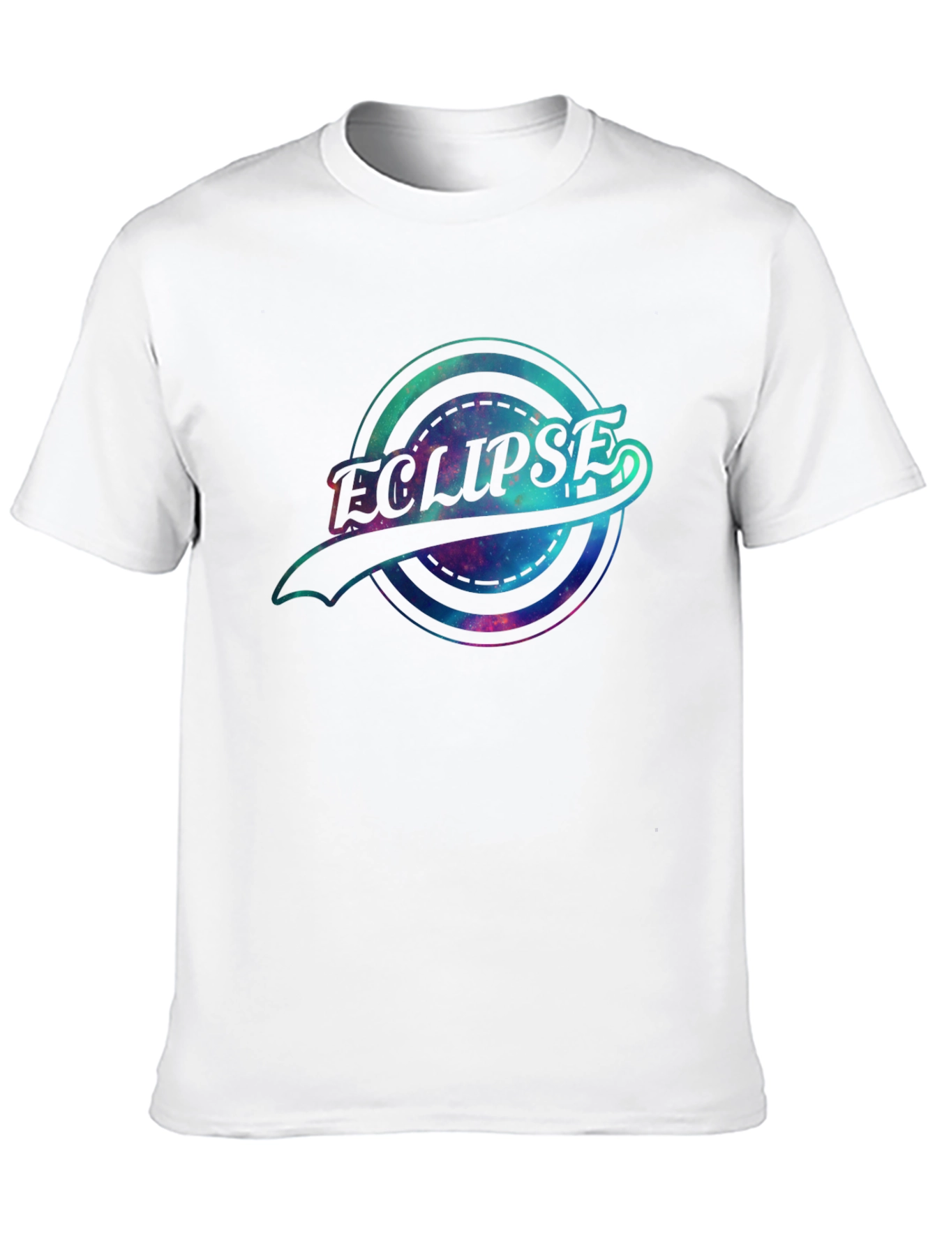 Eclipse Graphic T-Shirt - Galaxy Design
