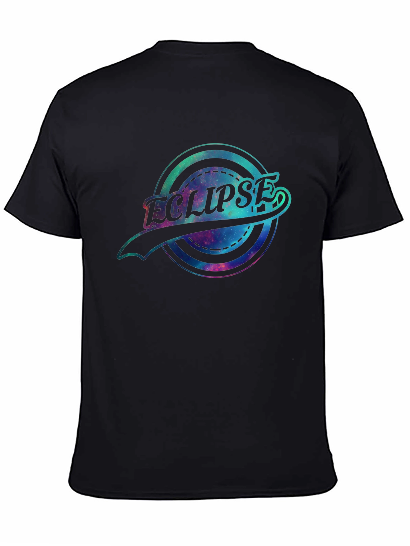 Eclipse Graphic T-Shirt - Galaxy Design