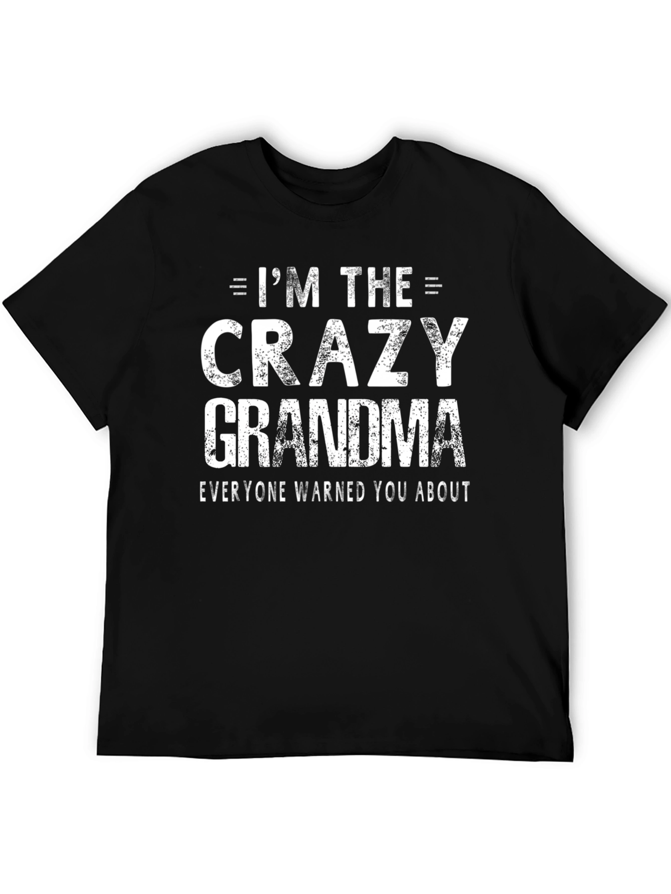 Crazy Grandma T-Shirt - Novelty Graphic Tee