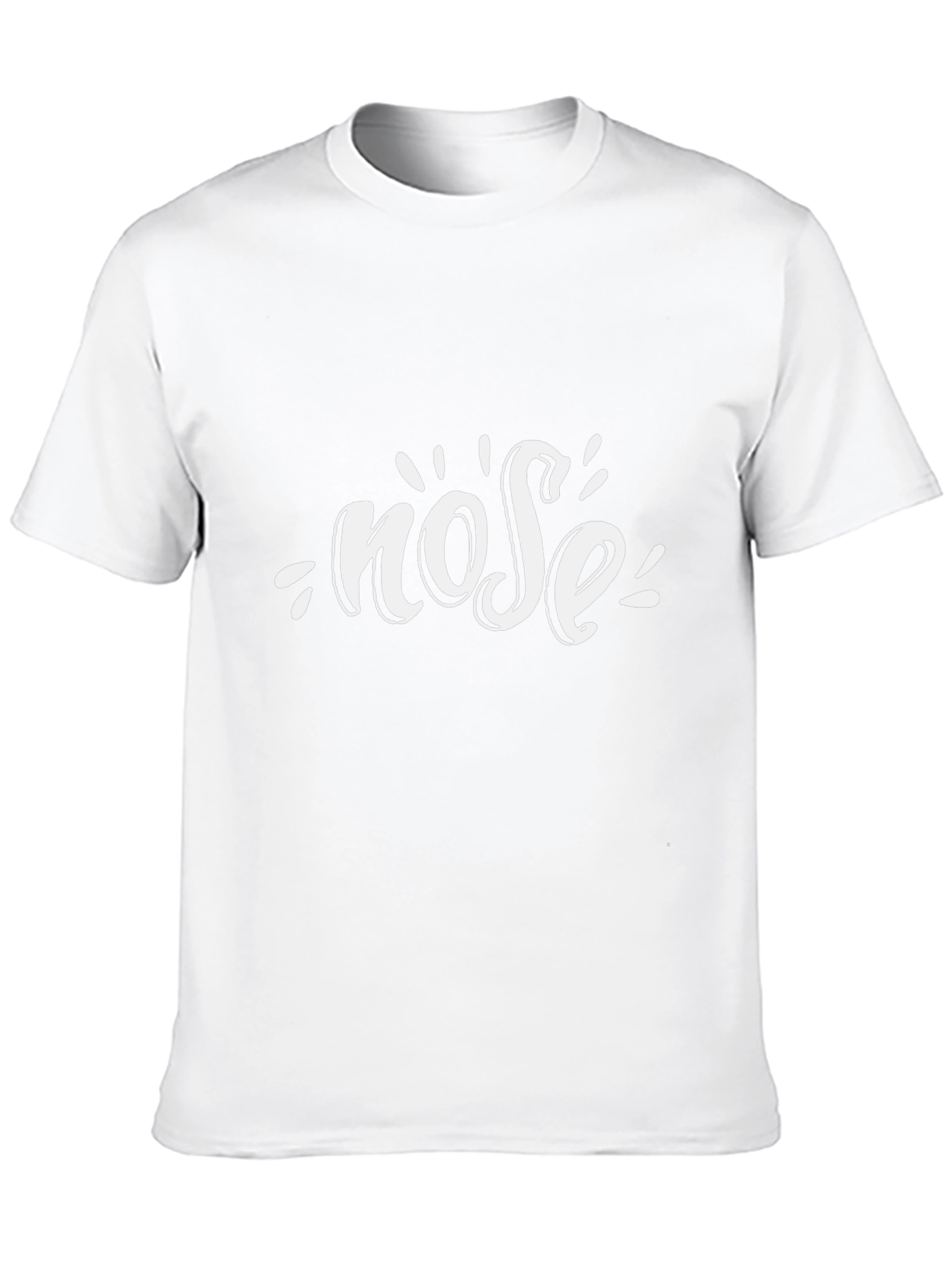 Nose Graphic Black Tee Shirt