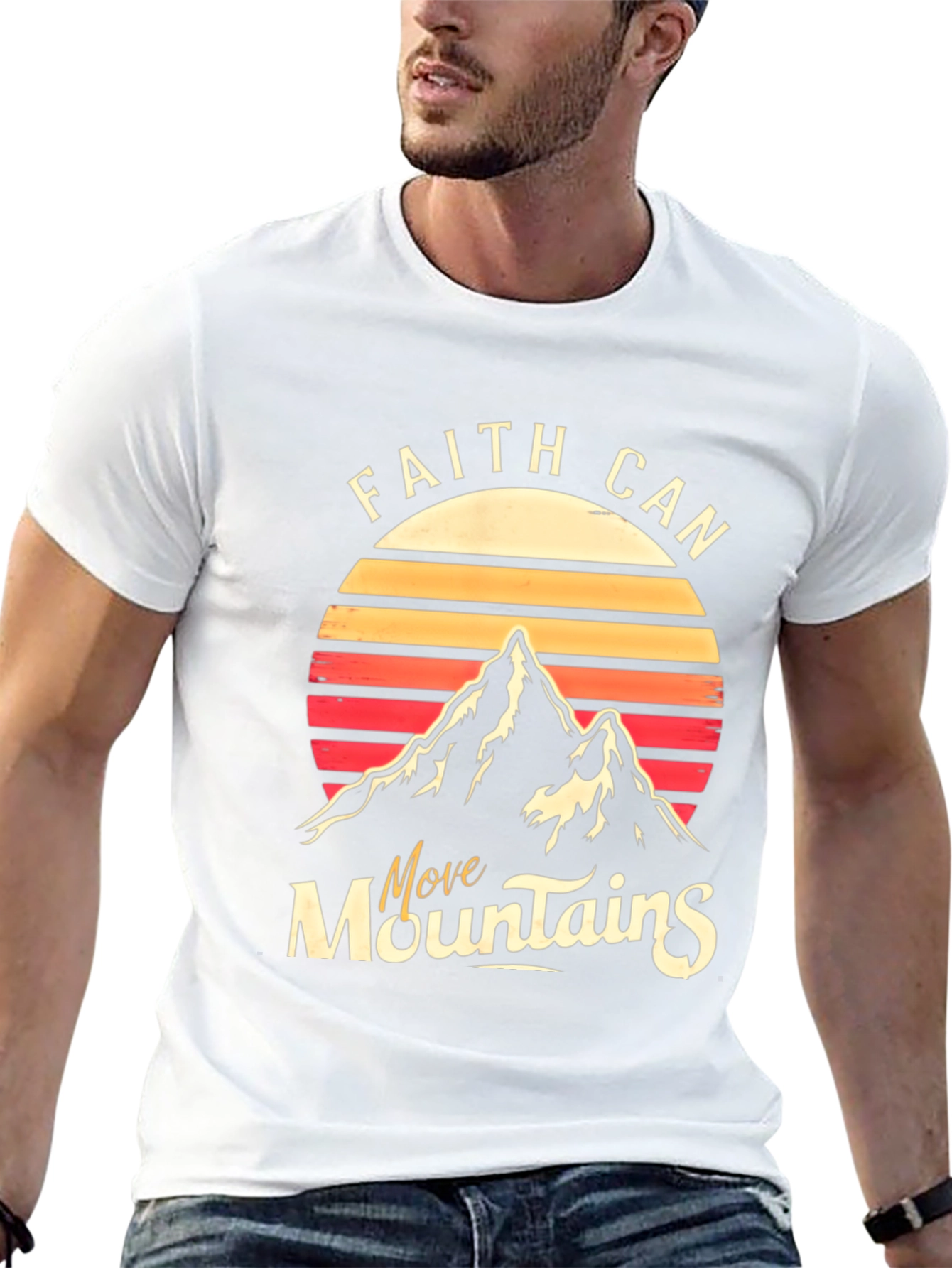 Faith Can Move Mountains Graphic Tee