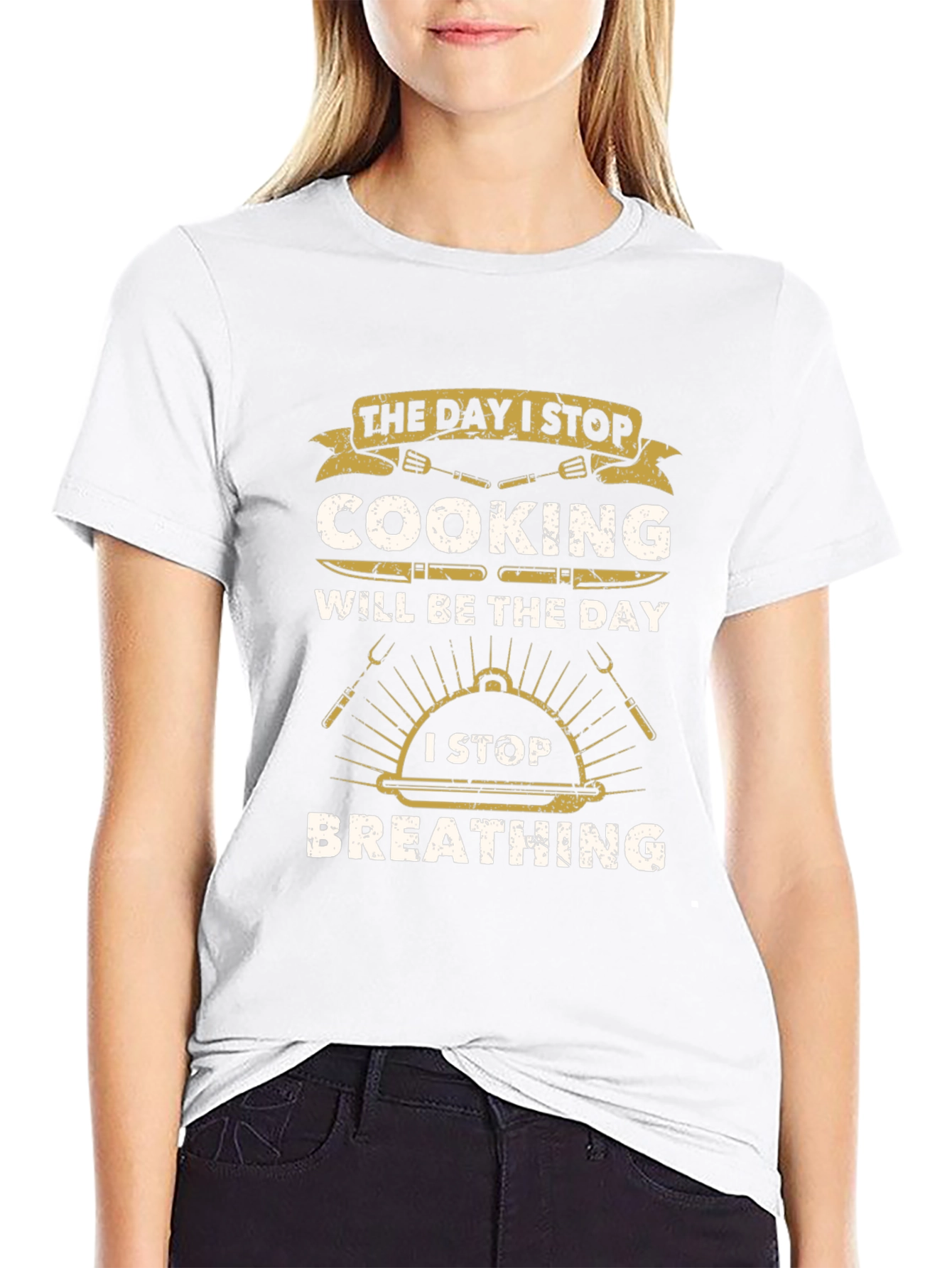 Cooking Lover T-Shirt: Day I Stop Cooking