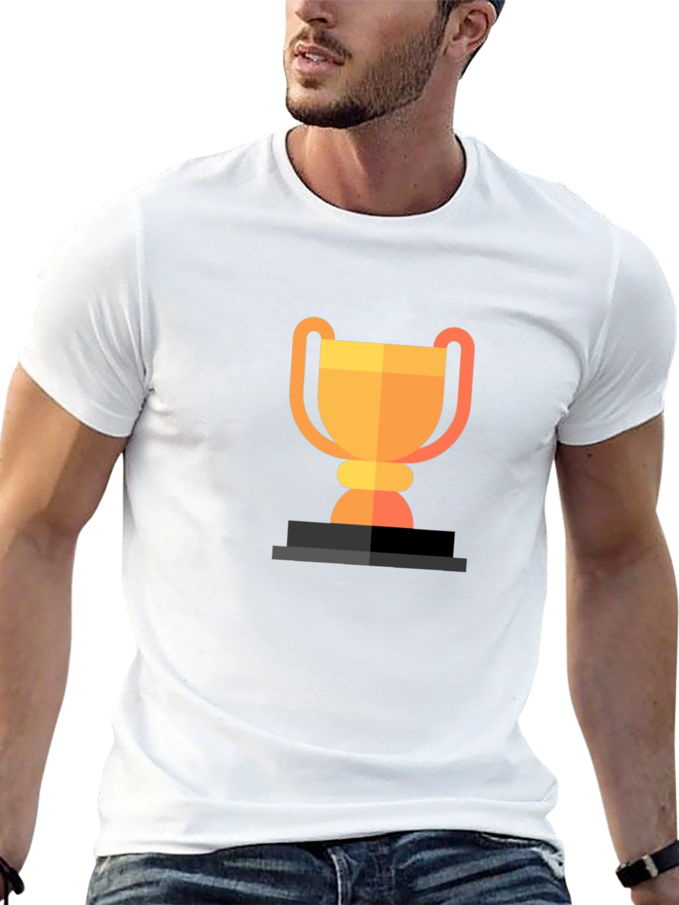 Trophy Graphic Tee - Black Mens