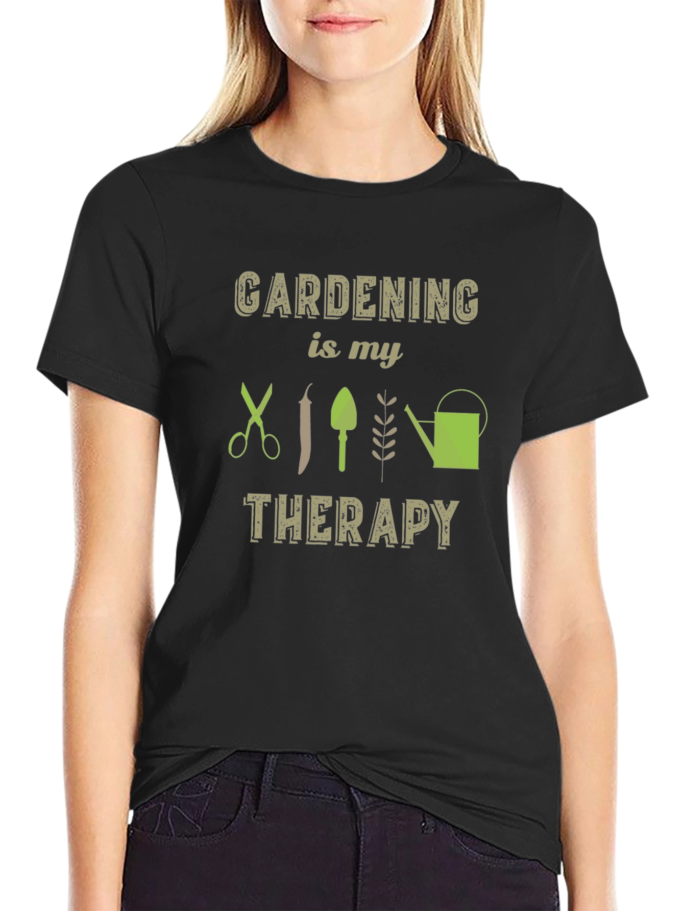 Gardening Therapy Graphic Tee