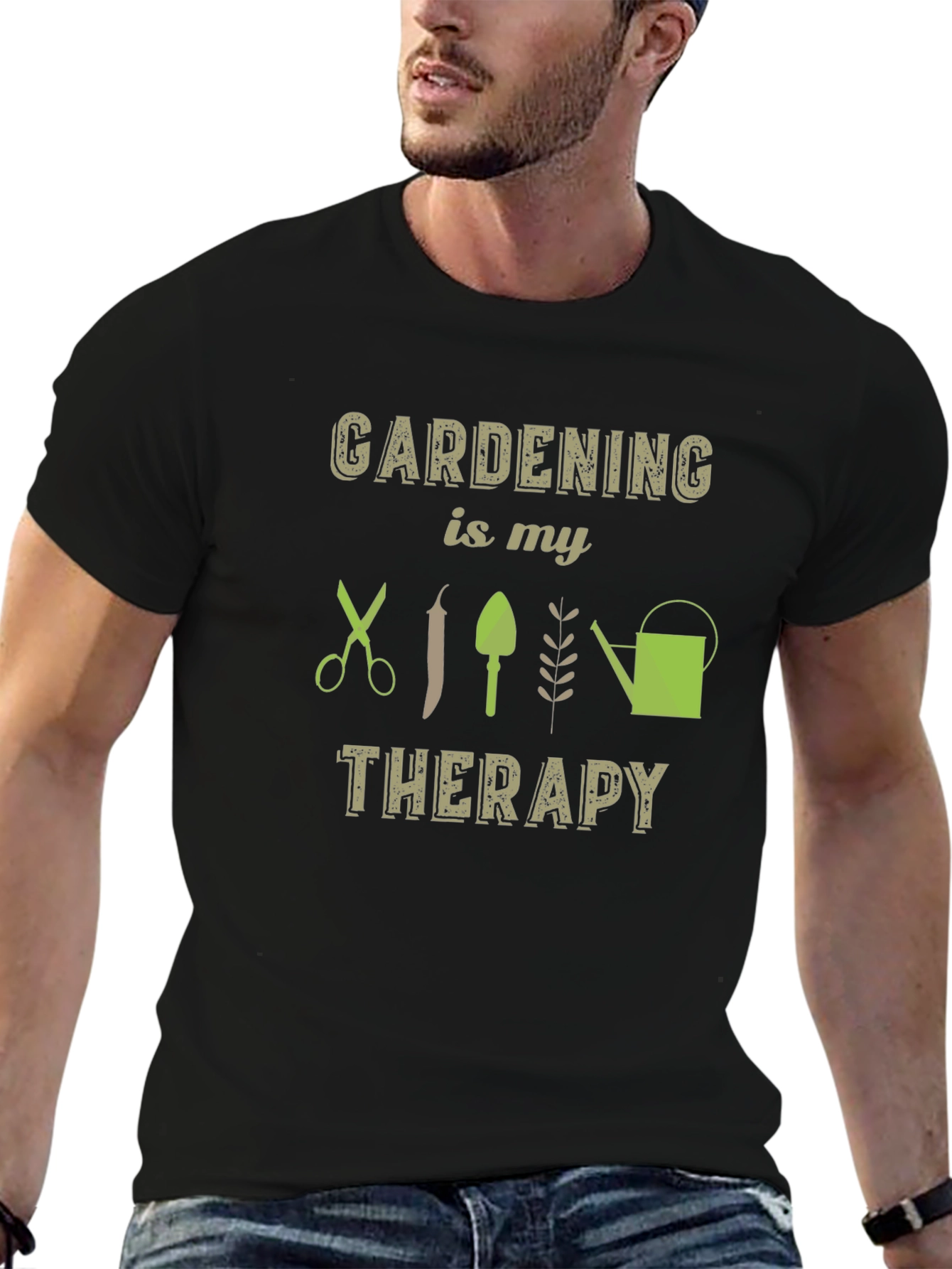 Gardening Therapy Graphic Tee