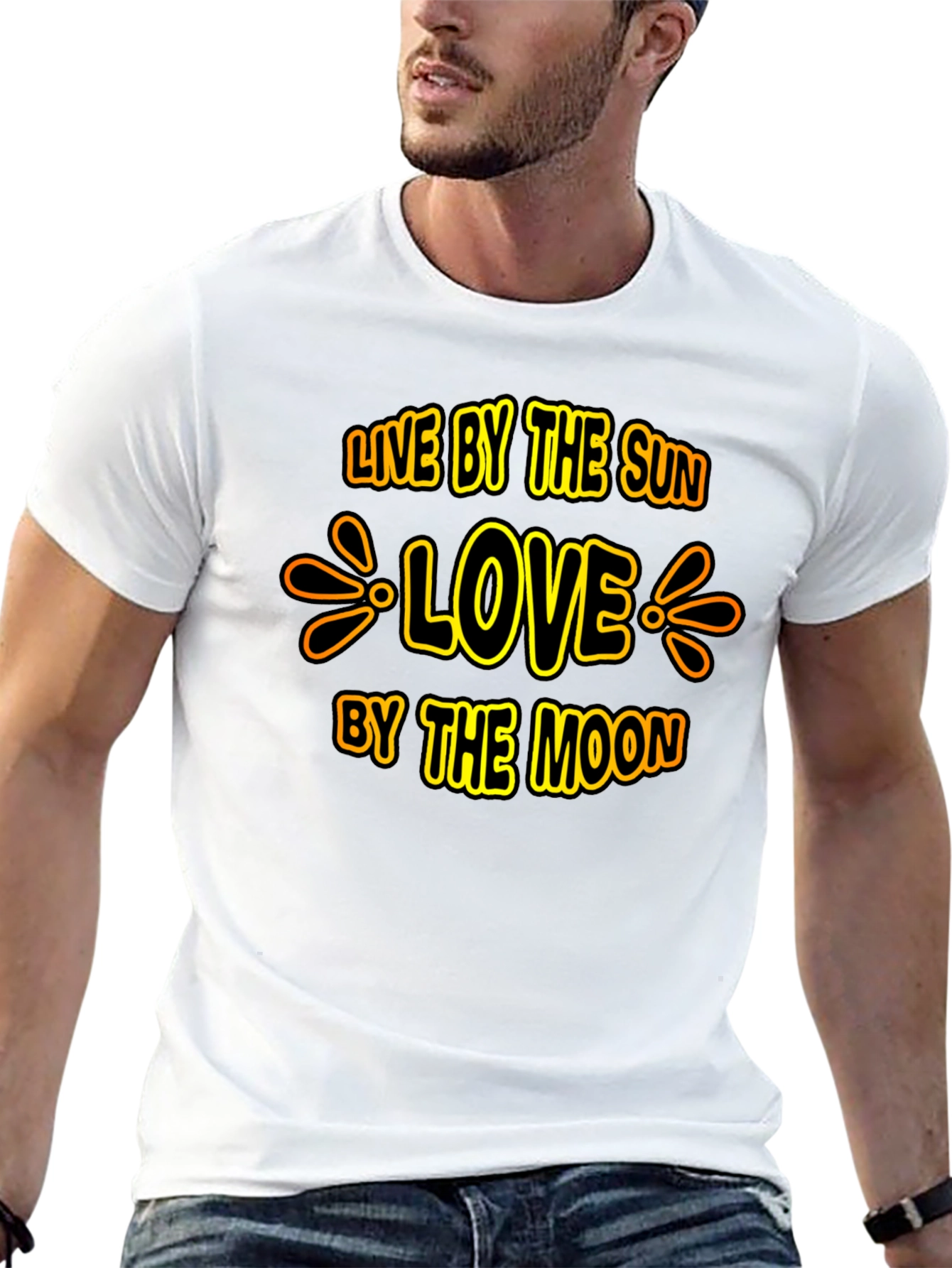 Live by the Sun Love by the Moon Tee