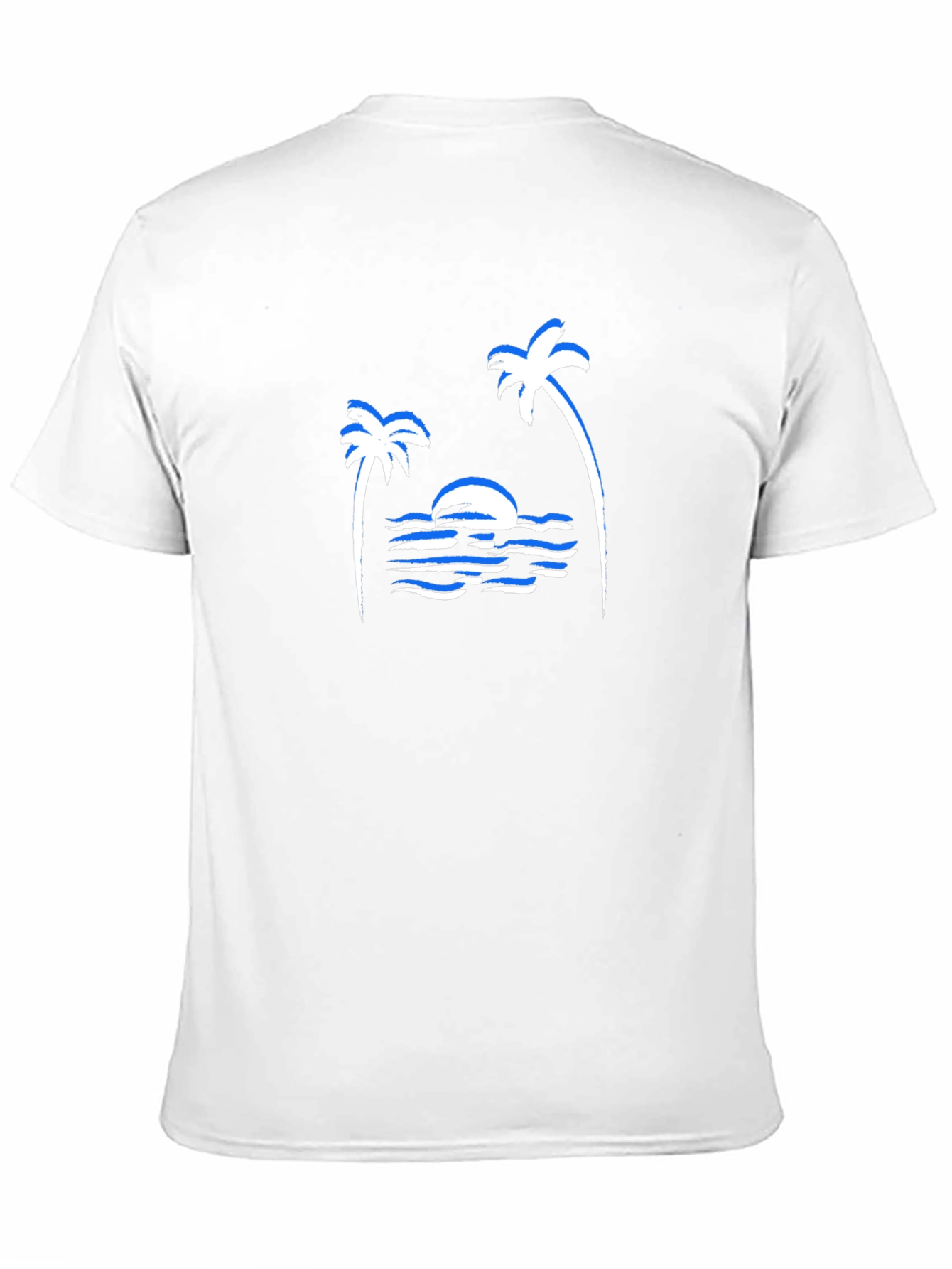 Sunset Palm Tree Graphic T-Shirt