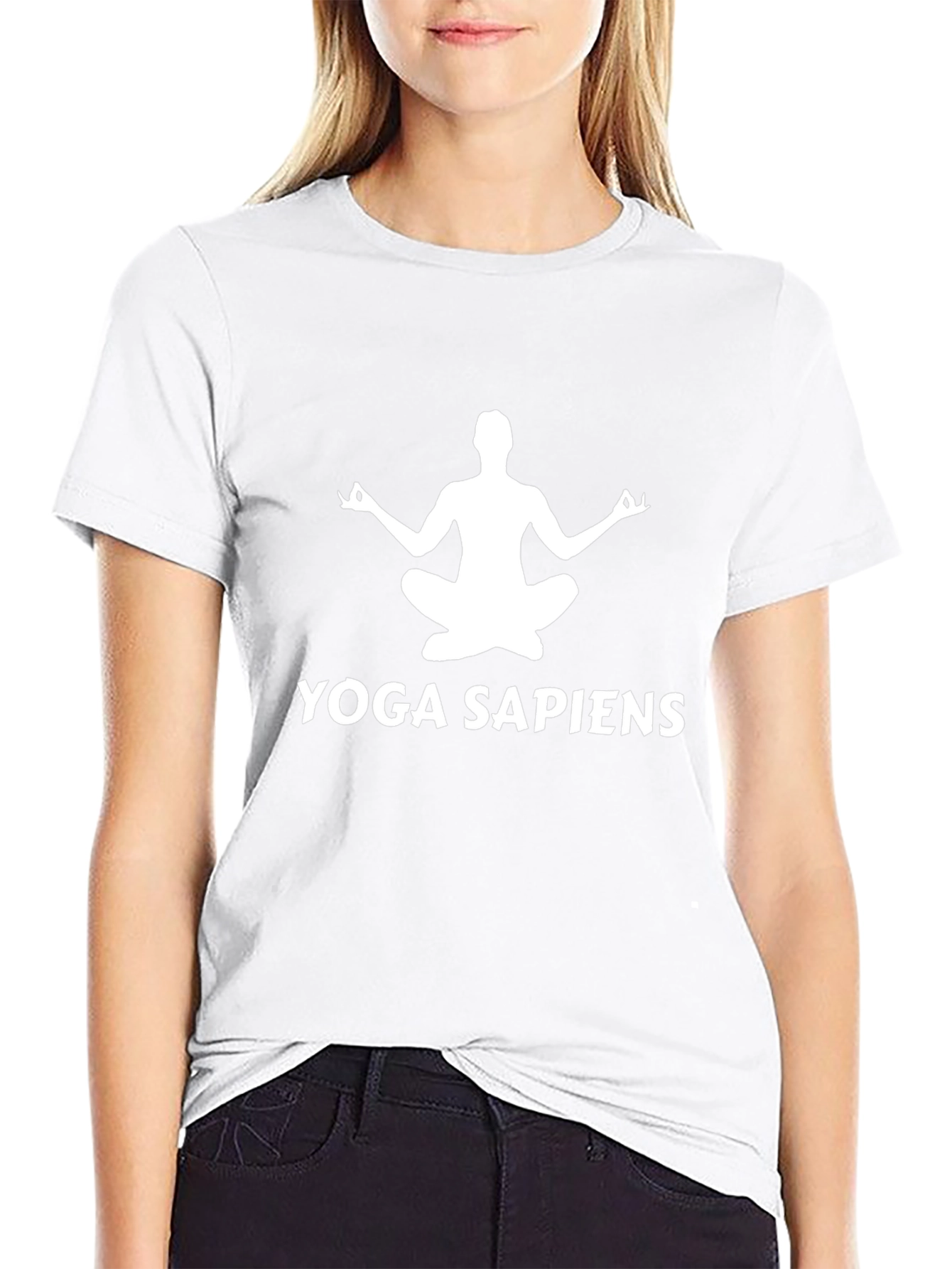 Yoga Sapiens Graphic T-Shirt - Black
