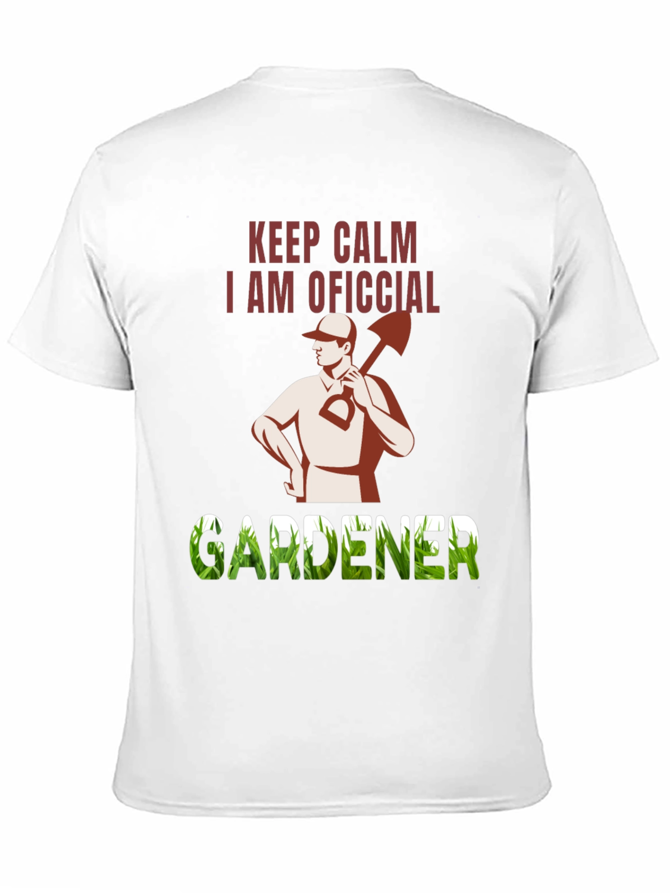 Keep Calm Official Gardener T-Shirt