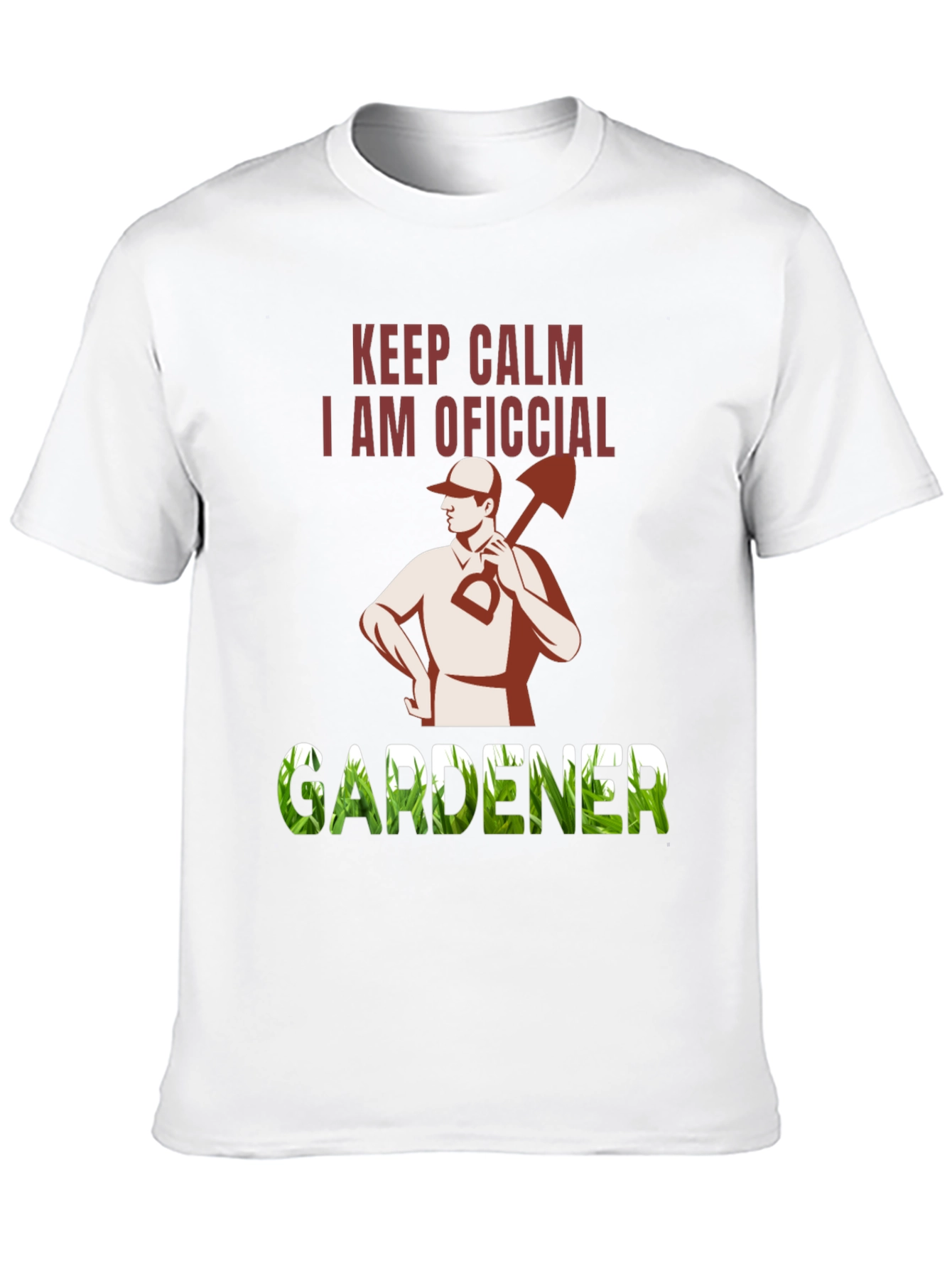 Keep Calm Official Gardener T-Shirt