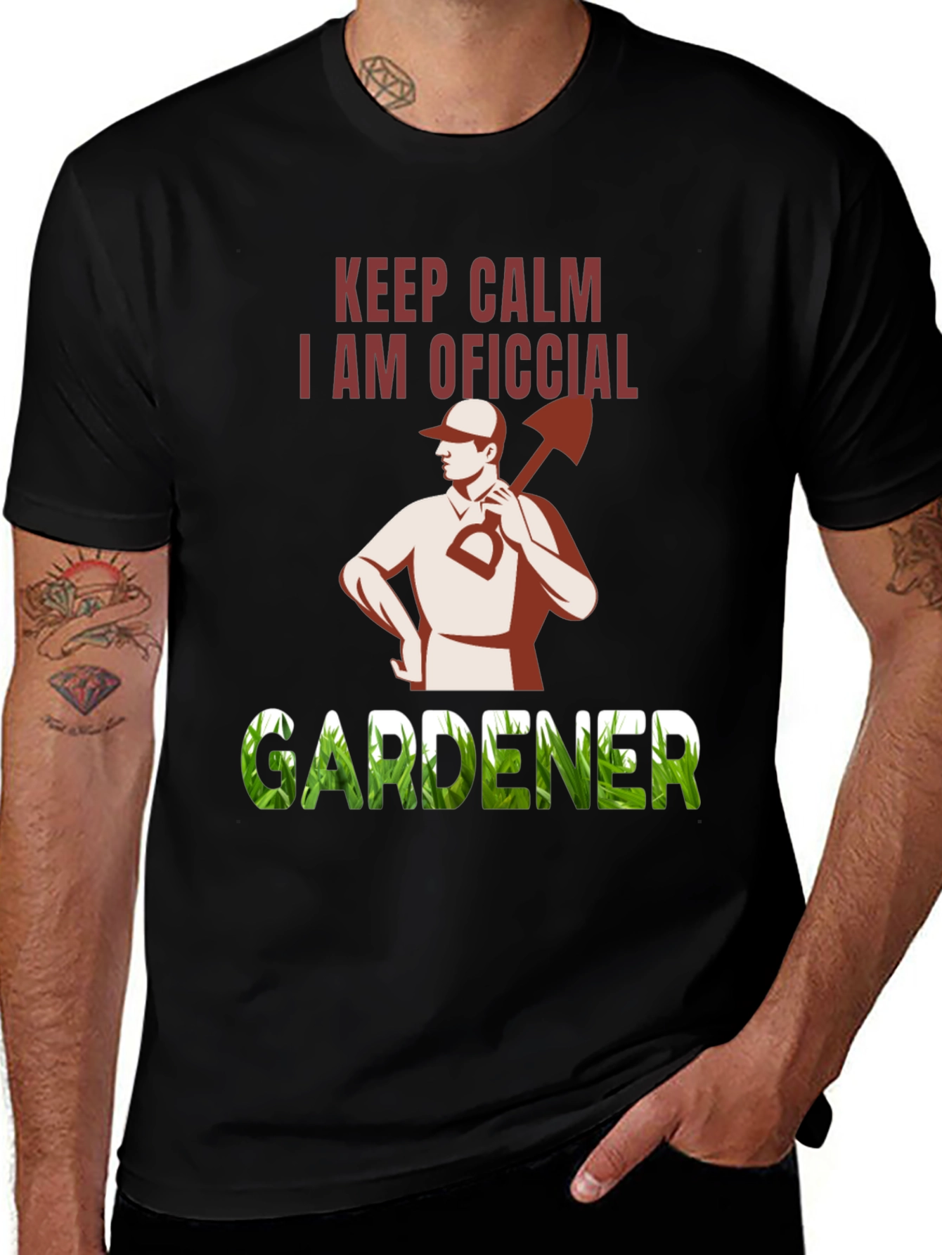 Keep Calm Official Gardener T-Shirt