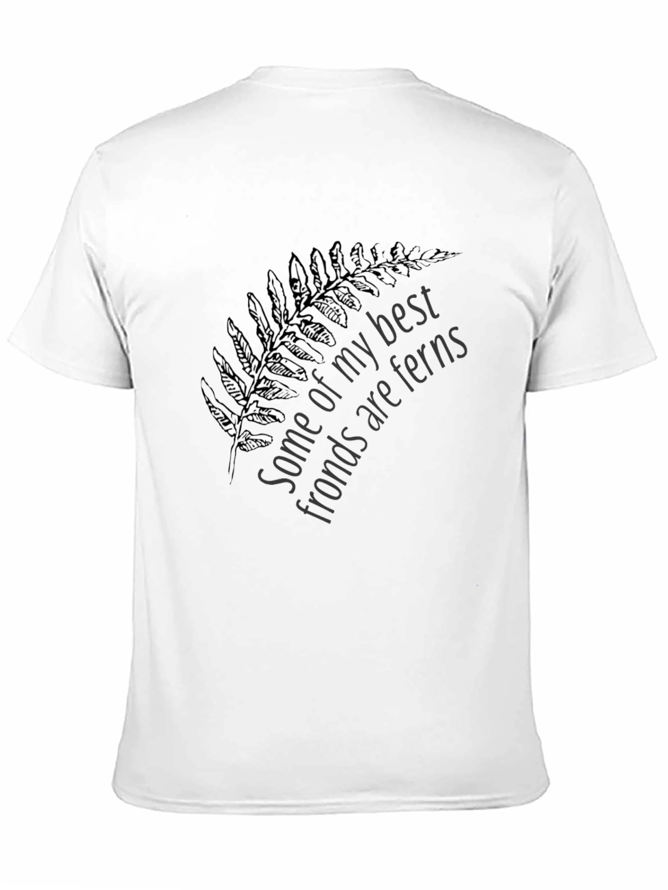 Fern Fronds T-Shirt - Nature Lover Gift
