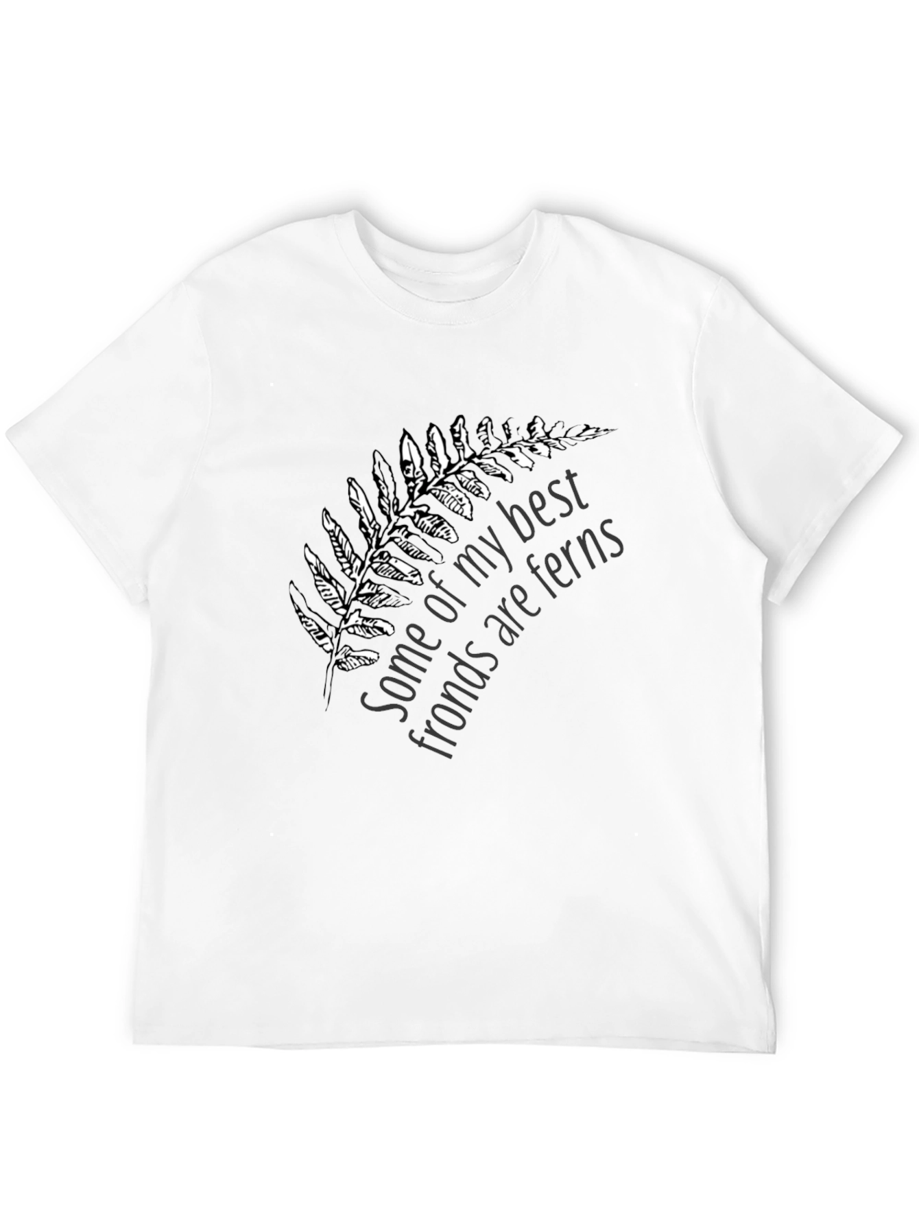 Fern Fronds T-Shirt - Nature Lover Gift
