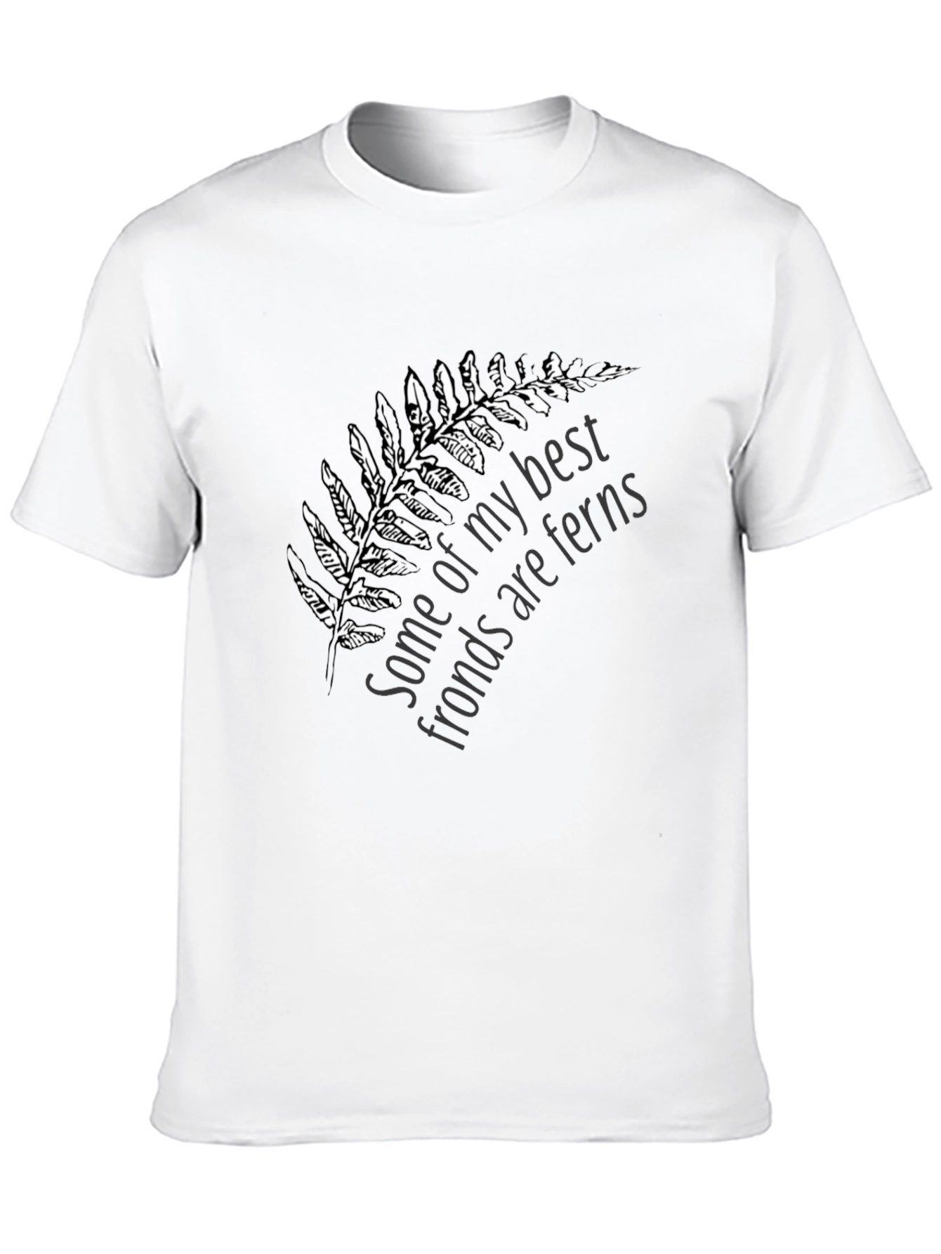 Fern Fronds T-Shirt - Nature Lover Gift