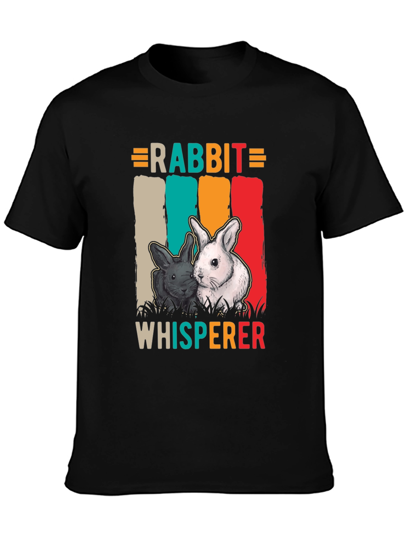 Rabbit Whisperer T-Shirt - Cute Bunny Tee