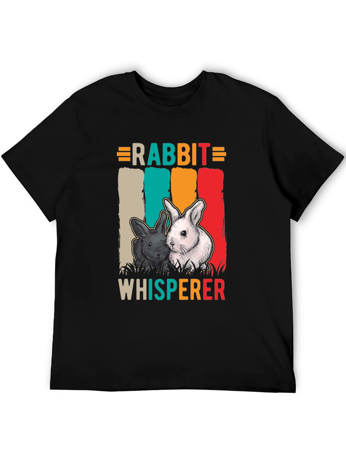 Rabbit Whisperer T-Shirt - Cute Bunny Tee